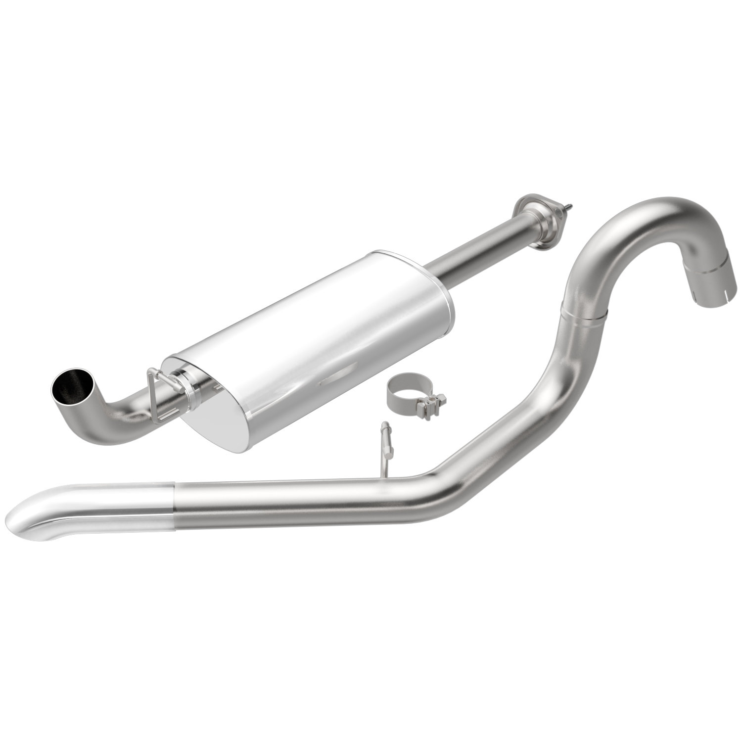 Quadratec Competition Cat Back Exhaust System by MagnaFlow for 04-06