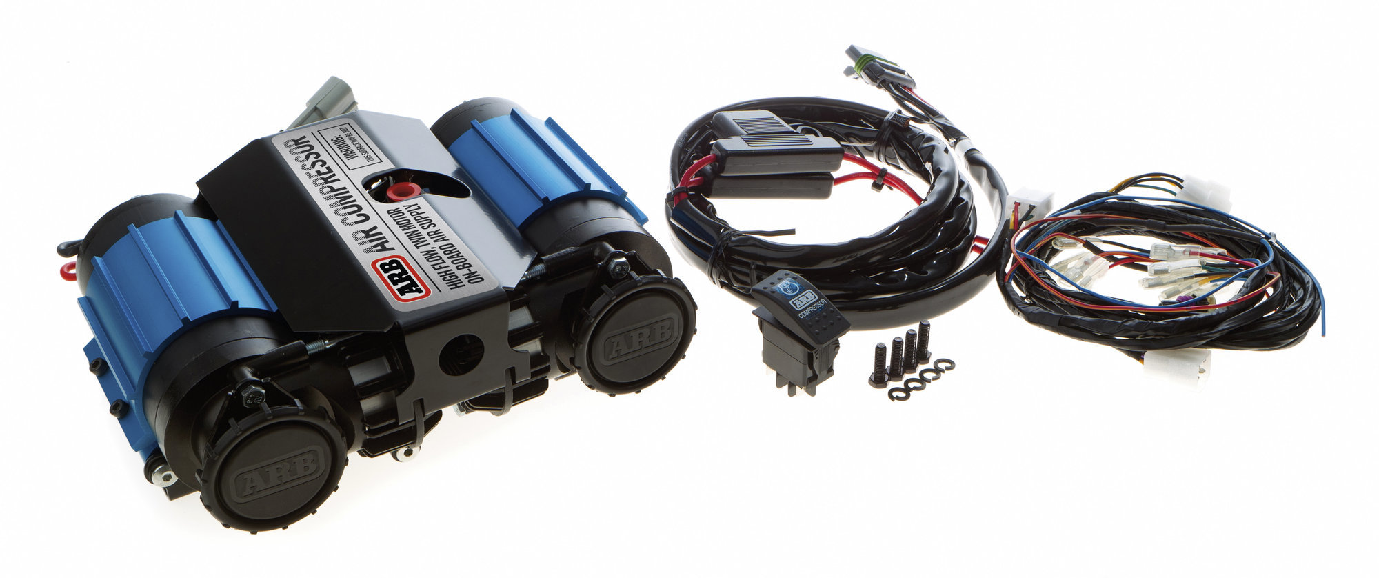 ARB 12V Twin Air Compressor & Tire Inflation Kit – With Digital Inflator, 2 Year Warranty, CKMTA12 Bundle