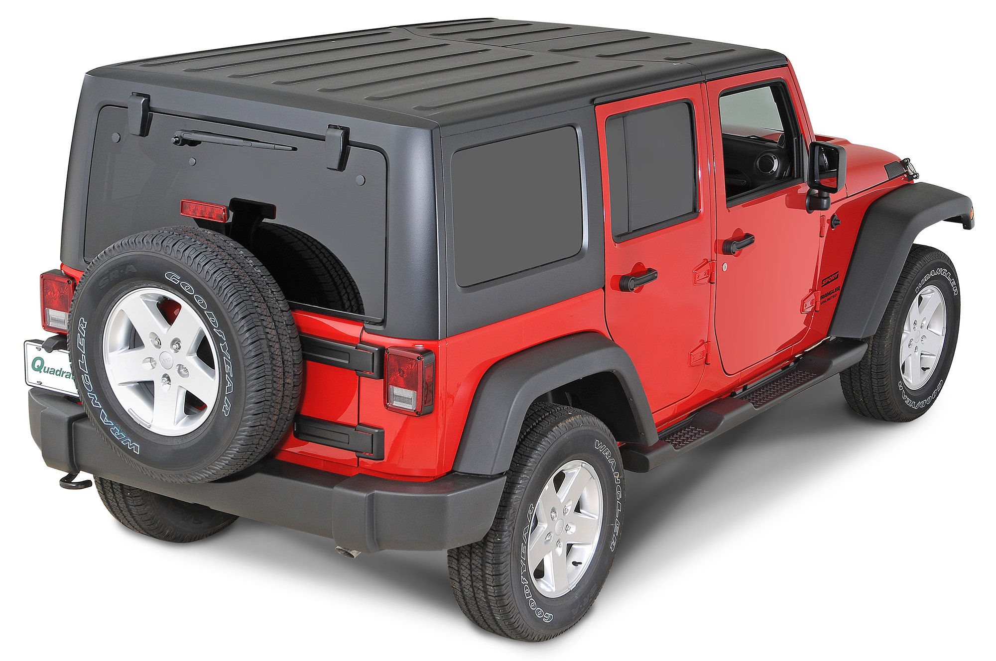 MasterTop Rear Window Replacement – Black Diamond Vinyl For 2011-2018 Jeep Wrangler JK (2/4 Door)