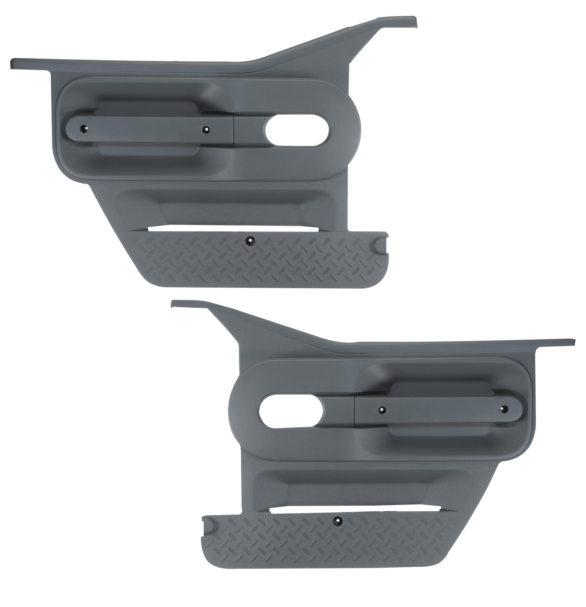 Mopar 82212127ab Rear Interior Half Door Panels In Black For 07 10
