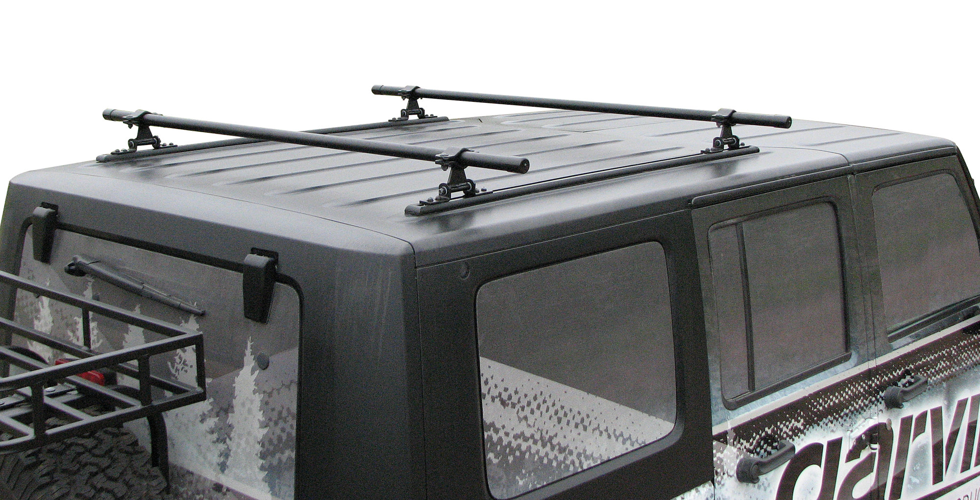 Garvin 44097 Adventure Rack Crossbar Kit for 0718 Jeep Wrangler