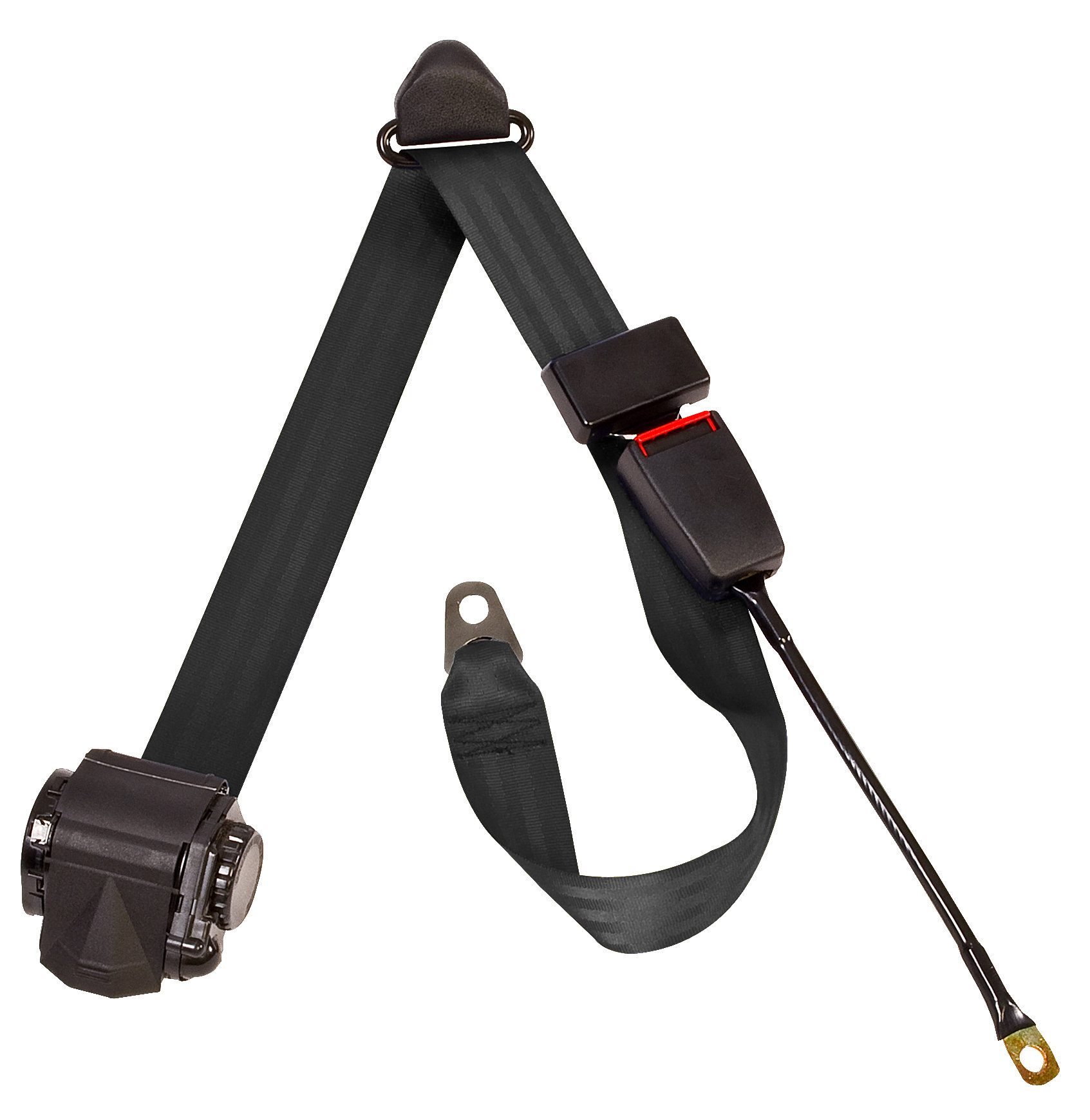 Beams Industries Tri-Lock Driver Side Seatbelt System for 97-02 Jeep Wrangler TJ | Quadratec Beams Industries Tri-Lock Driver Side Seatbelt System for 97-02 Jeep Wrangler TJ | Quadratec