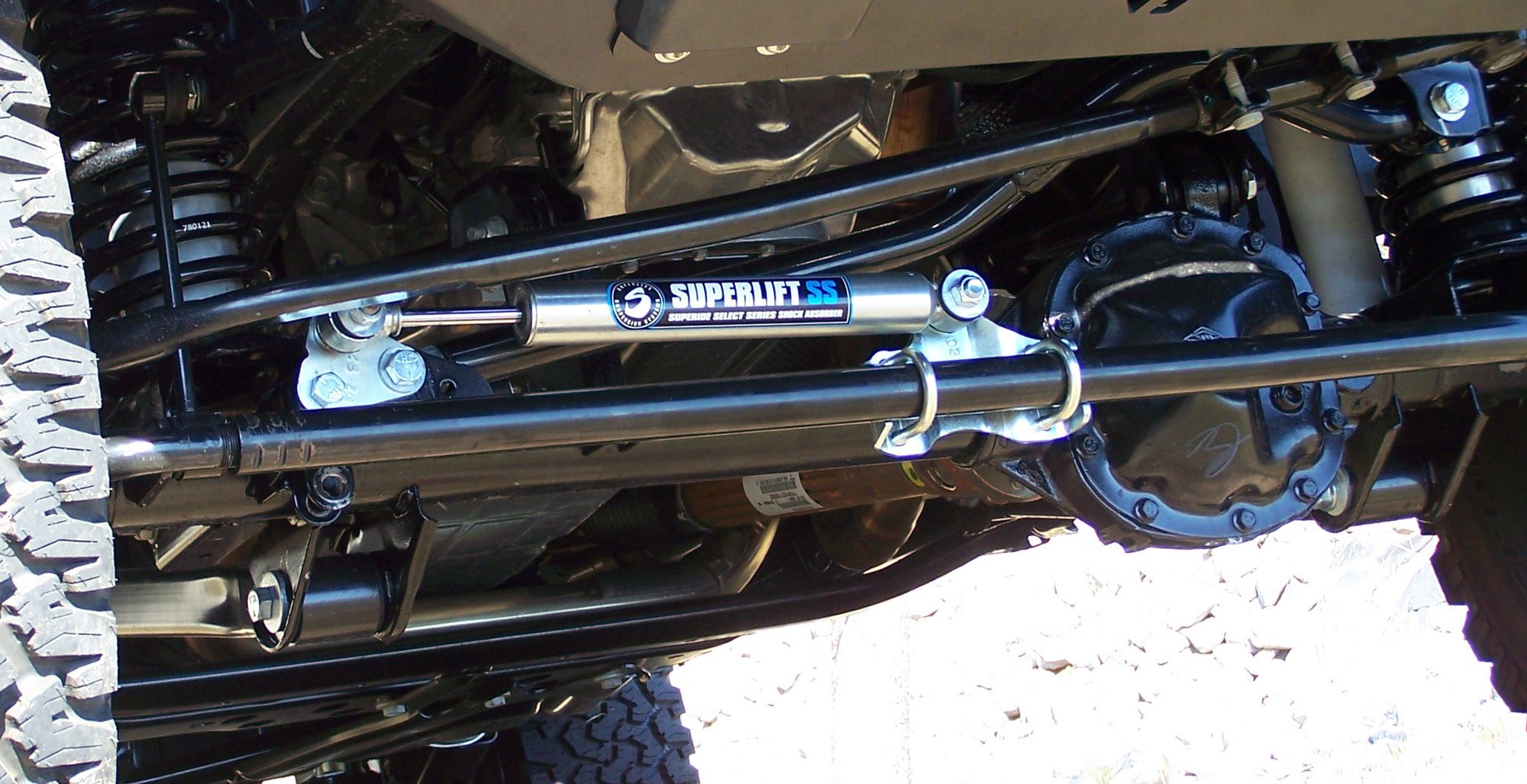 Actualizar 57+ imagen 2007 jeep wrangler steering stabilizer shock