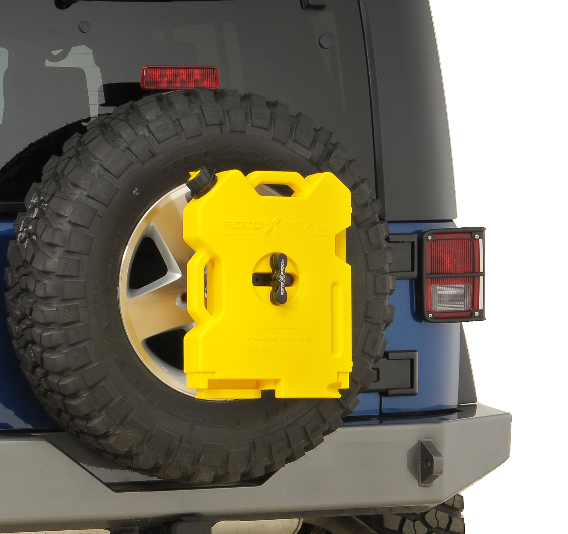 Jerry Can Gas Can Spare Fuel Container,Off Road Rotopax 2 Gallon Diesel Pack 