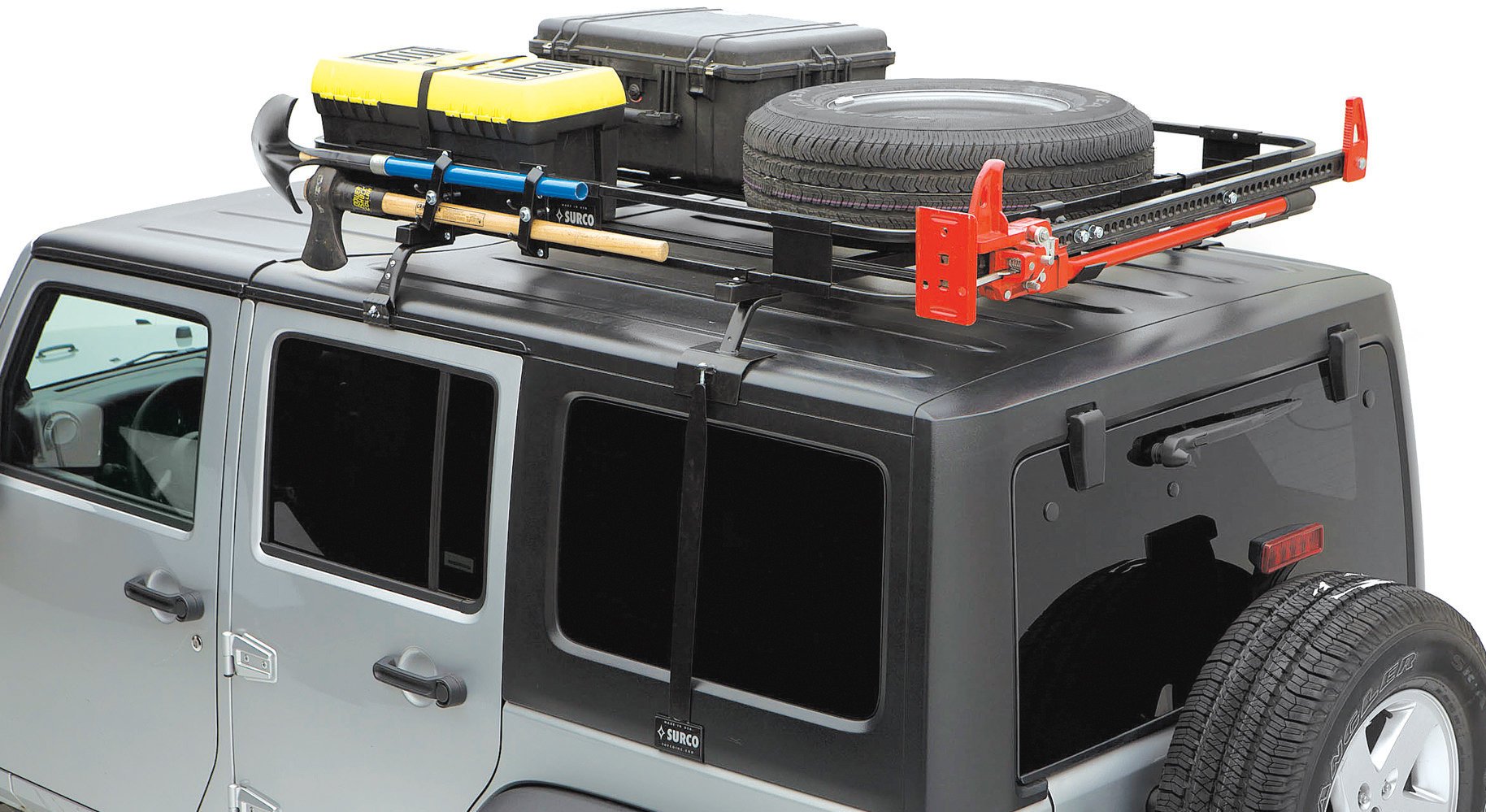 Surco Safari Hardtop Rack for 87-95 Jeep Wrangler YJ | Quadratec