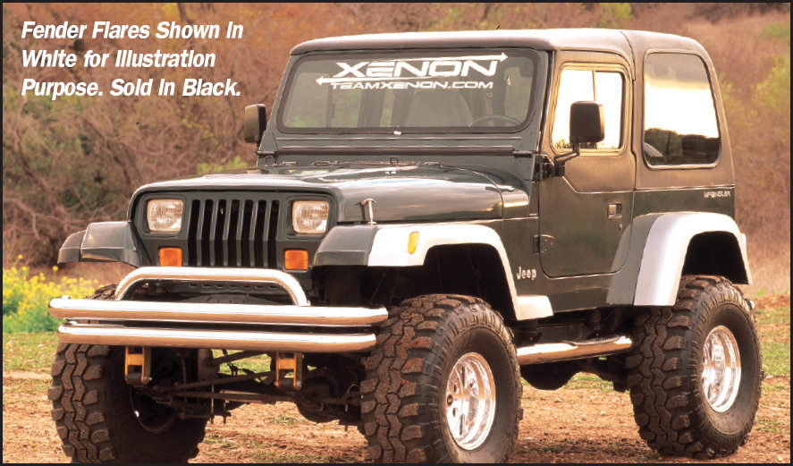 Details about Smittybilt 6" Wide Fender Flare Kit for 1987-1995 Jeep Wrangler YJ 17191 Black Details about Smittybilt 6" Wide Fender Flare Kit for 1987-1995 Jeep Wrangler YJ 17191 Black