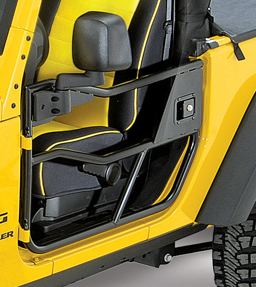 Bestop HighRock 4x4™ Element™ Front Doors & Mirrors for 0718 Jeep
