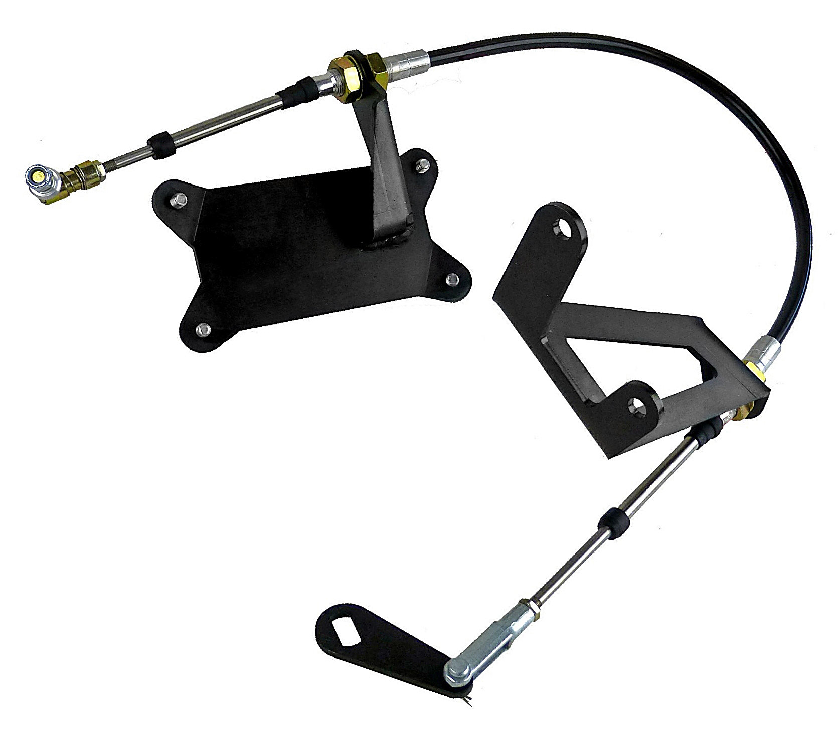 Novak Conversions SK2XC Adjustable Cable Style Transfer-Case Shifter Linkage for 231 & 242 Transfer Case | Quadratec Novak Conversions SK2XC Adjustable Cable Style Transfer-Case Shifter Linkage for 231 & 242 Transfer Case | Quadratec