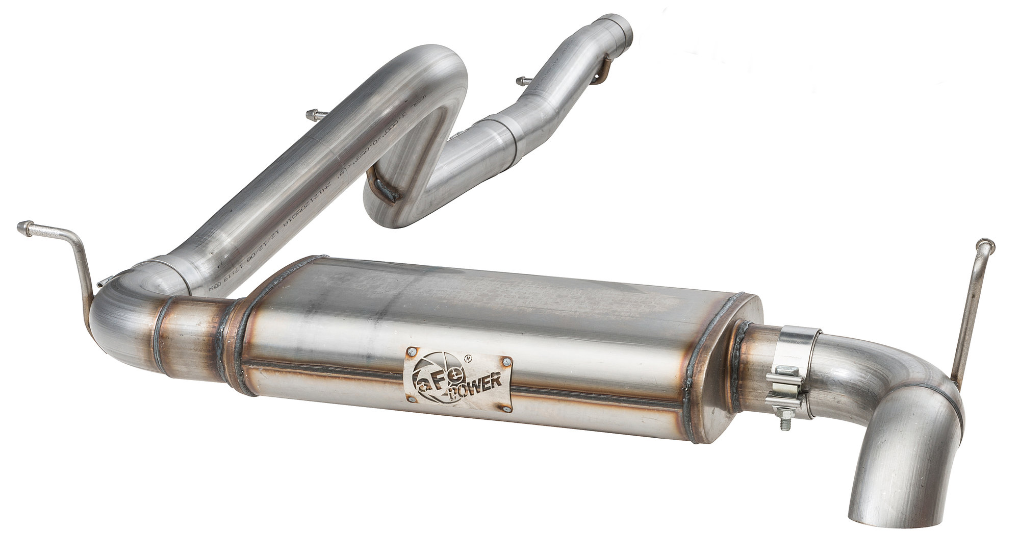 aFe Power 4946221 Mach Force XP HiTuck 3" CAT Back Exhaust for 1218 Jeep Wrangler JK 2 Door