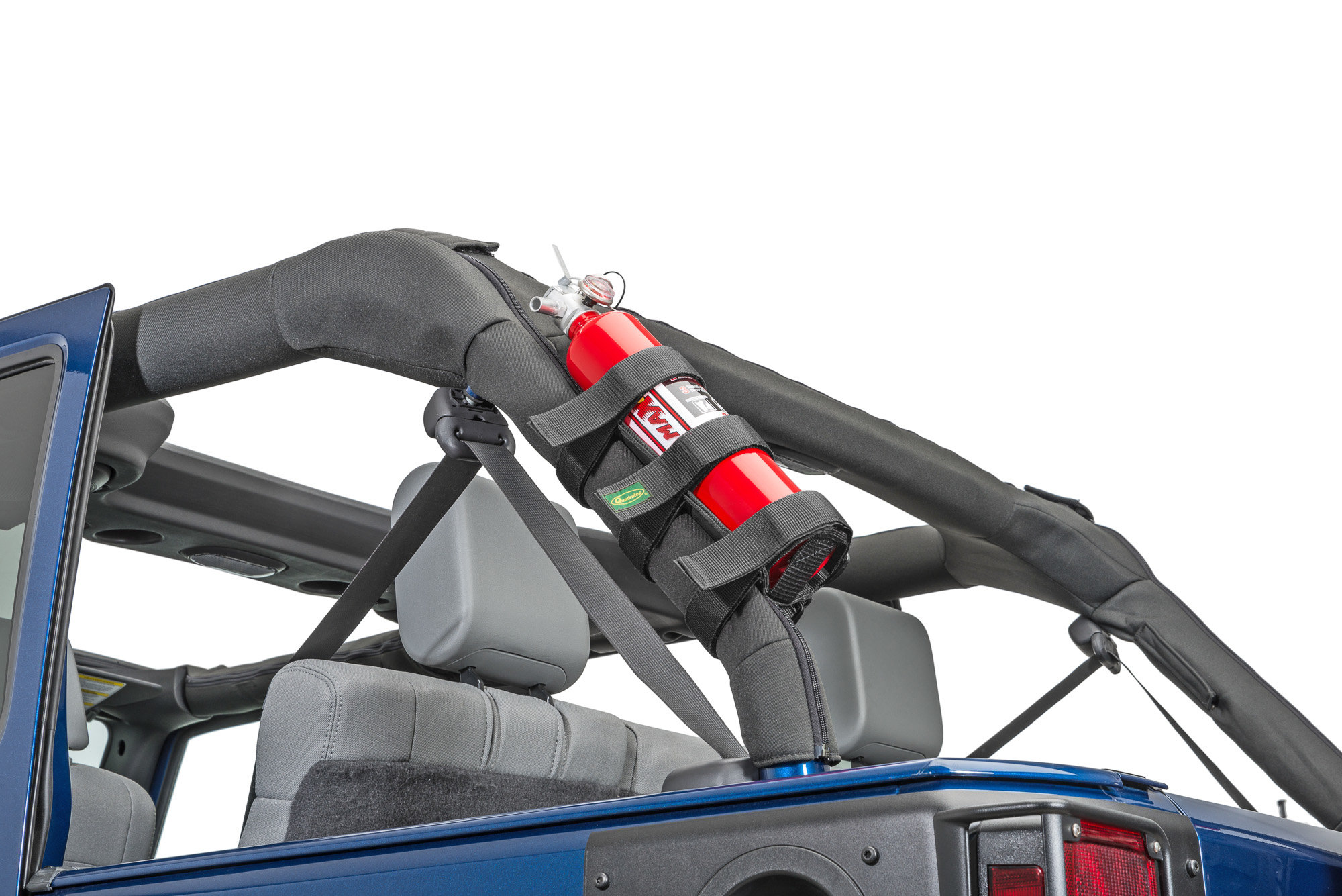 Quadratec Nylon Strap Large Fire Extinguisher Holder Quadratec