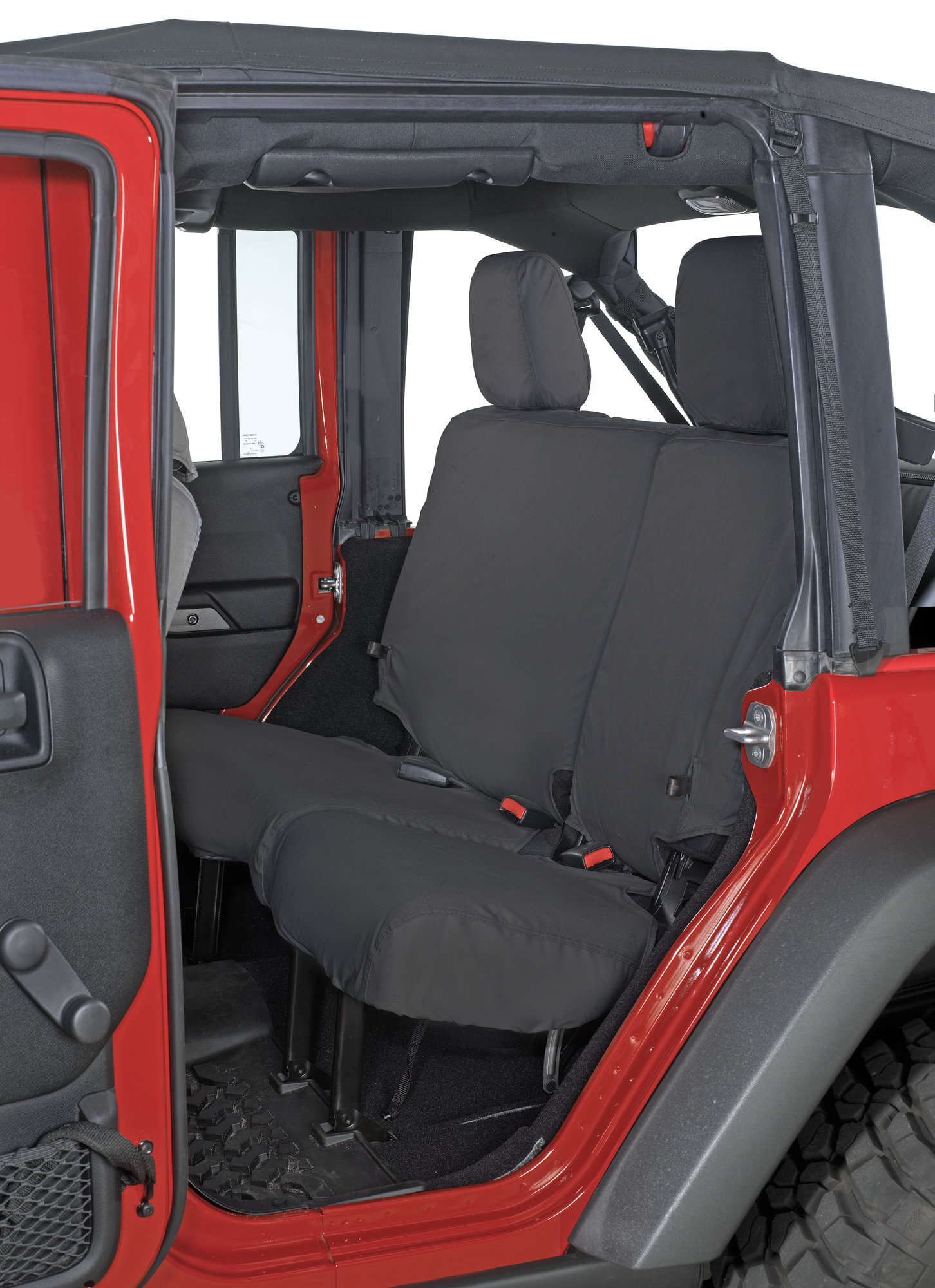 Covercraft Rear Seat Savers for 11-18 Jeep Wrangler JK 2 Door | Quadratec
