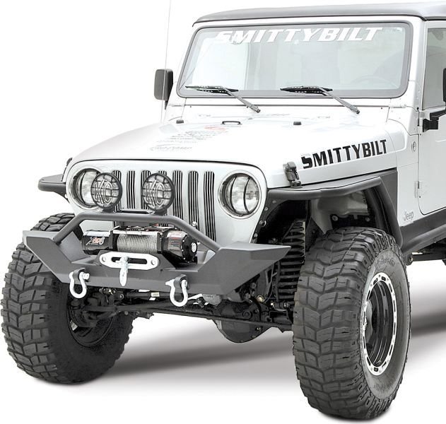 Smittybilt 7-95 YJ Front XRC Bumper with KC HiLites 6