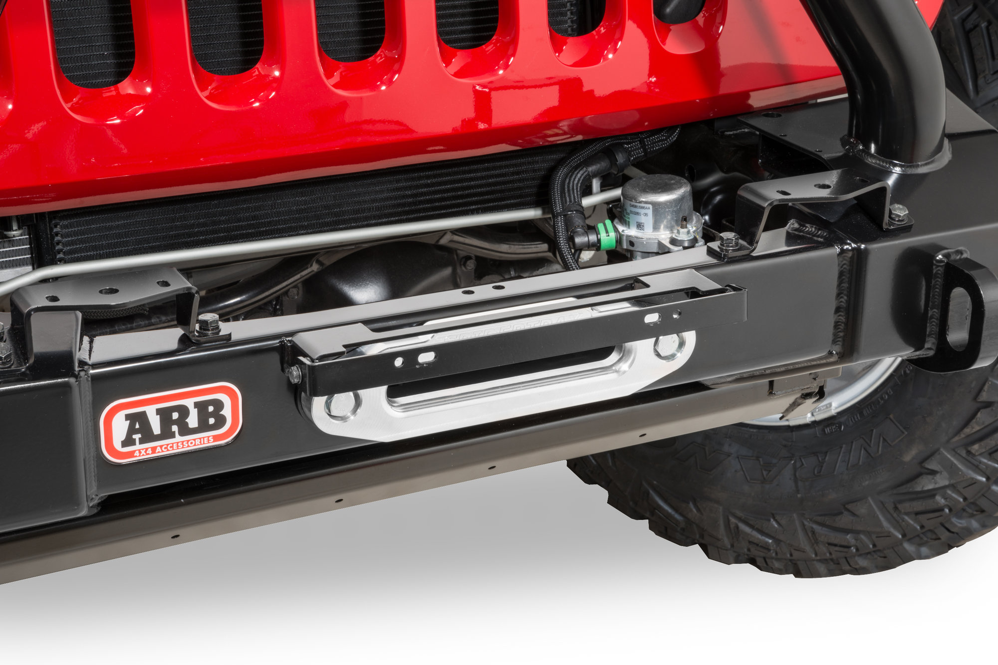 ARB 3450400 Front Stubby Winch Bumper for 0717 Jeep Wrangler JK