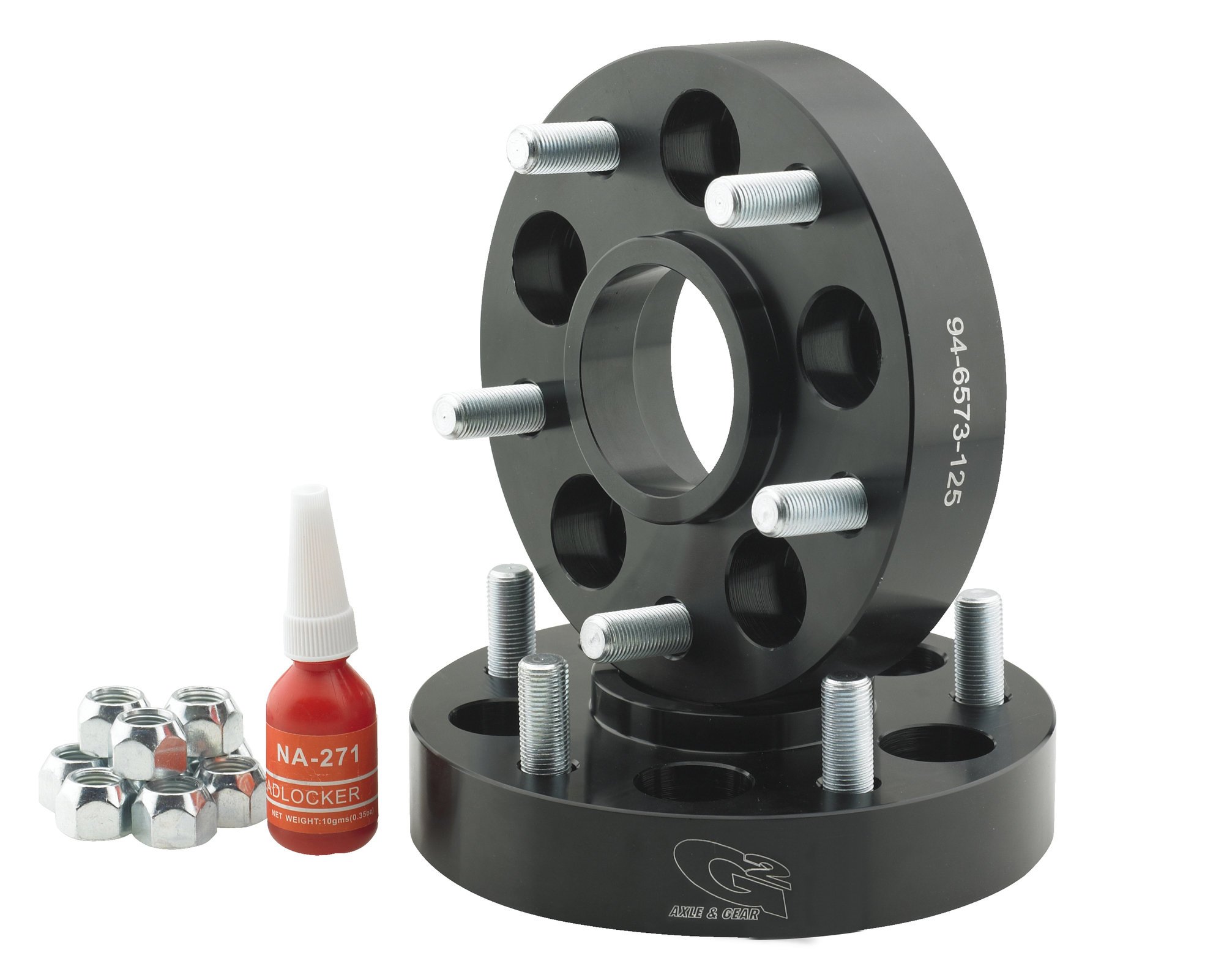 G2 Axle & Gear 9365125 1.25" Wheel Spacer Kit for Jeep Wrangler YJ