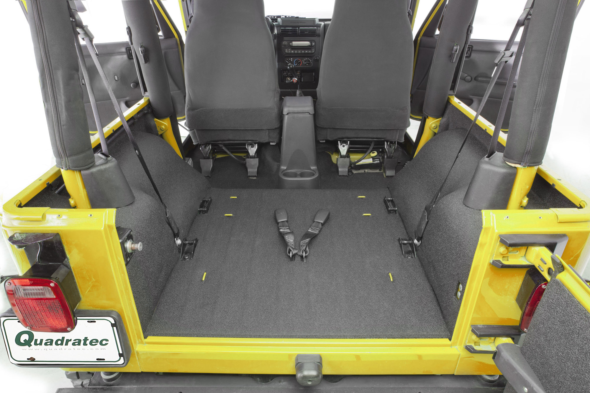 Bedrug BTTJ03QR BedTred Premium Molded Rear Floor Covering for 03-06 Jeep  Wrangler TJ | Quadratec