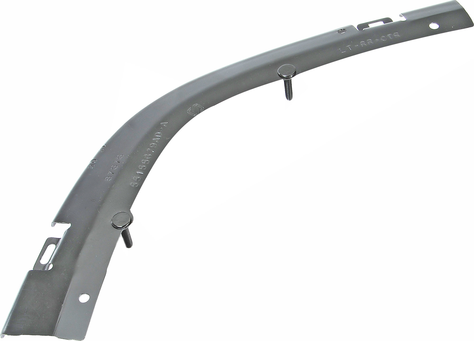 Jeep Cherokee XJ 97-01 Driver Front Fender Flare Extension Molding Left Silver