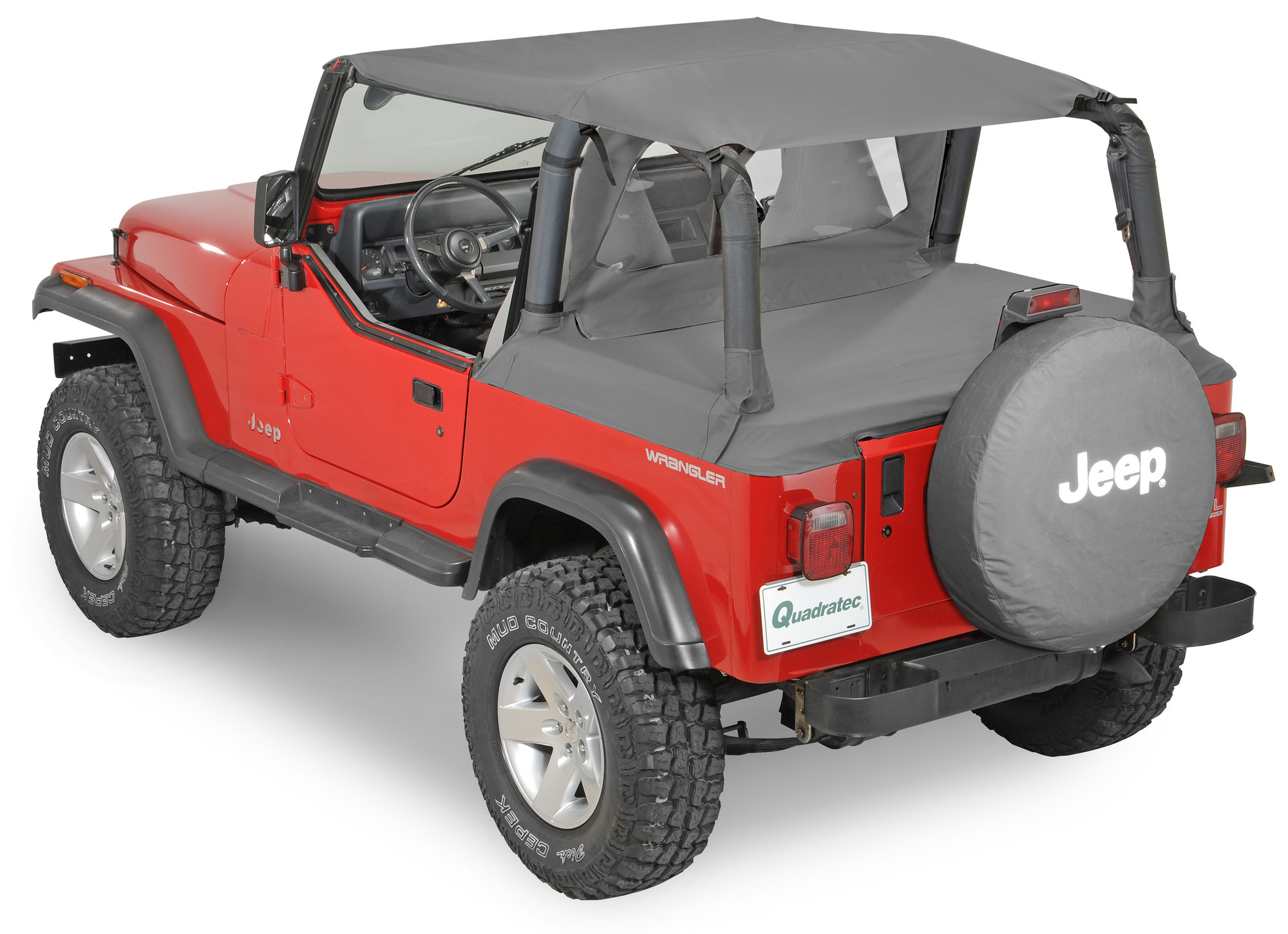 QuadraTop Bimini Top Plus for 92-95 Jeep Wrangler YJ | Quadratec