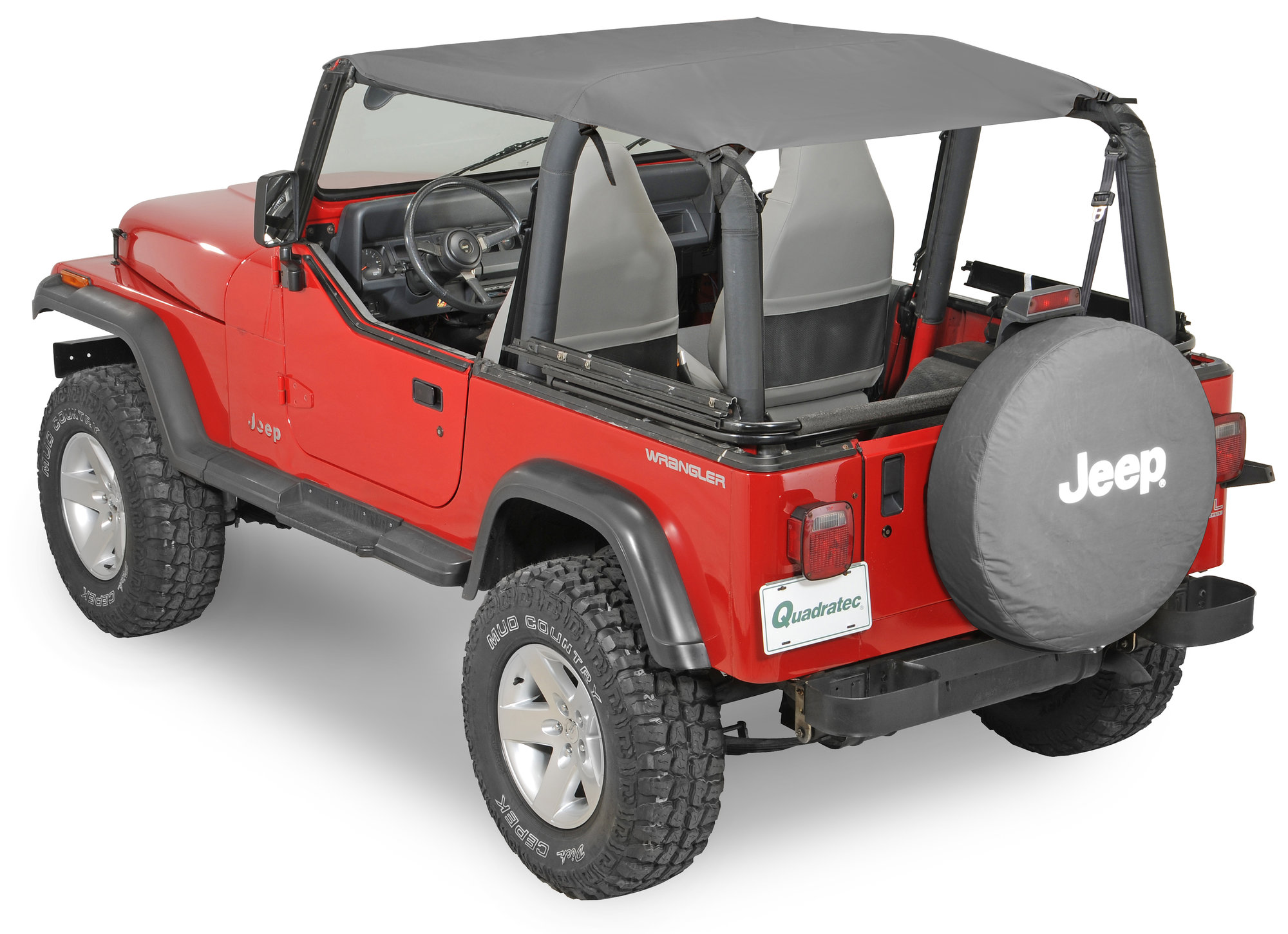 QuadraTop Bimini Top Plus for 92-95 Jeep Wrangler YJ | Quadratec