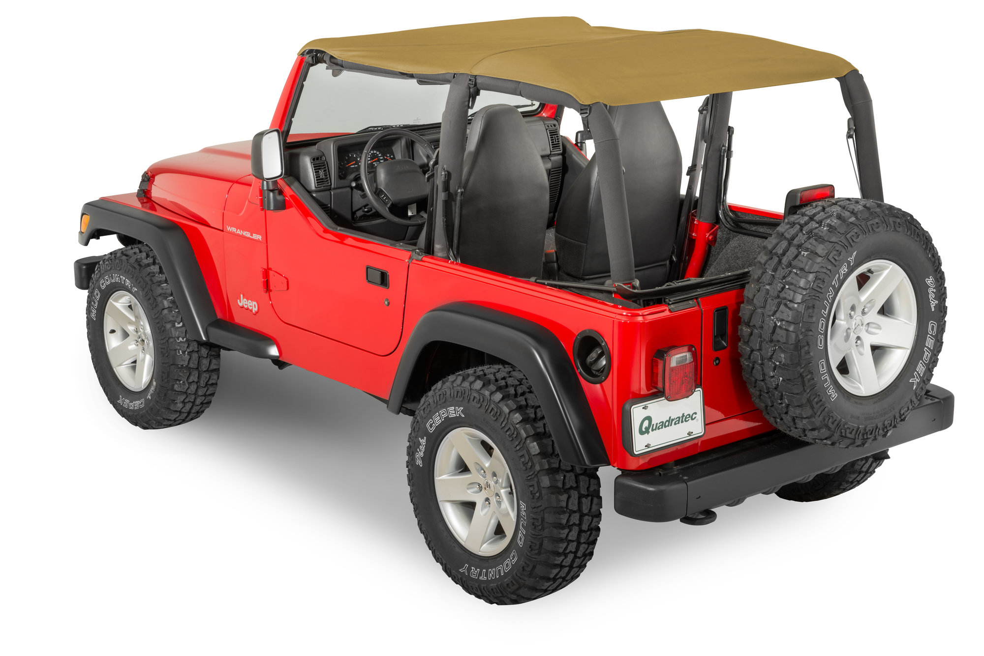 QuadraTop Bimini Top Plus for 97-06 Jeep Wrangler TJ | Quadratec