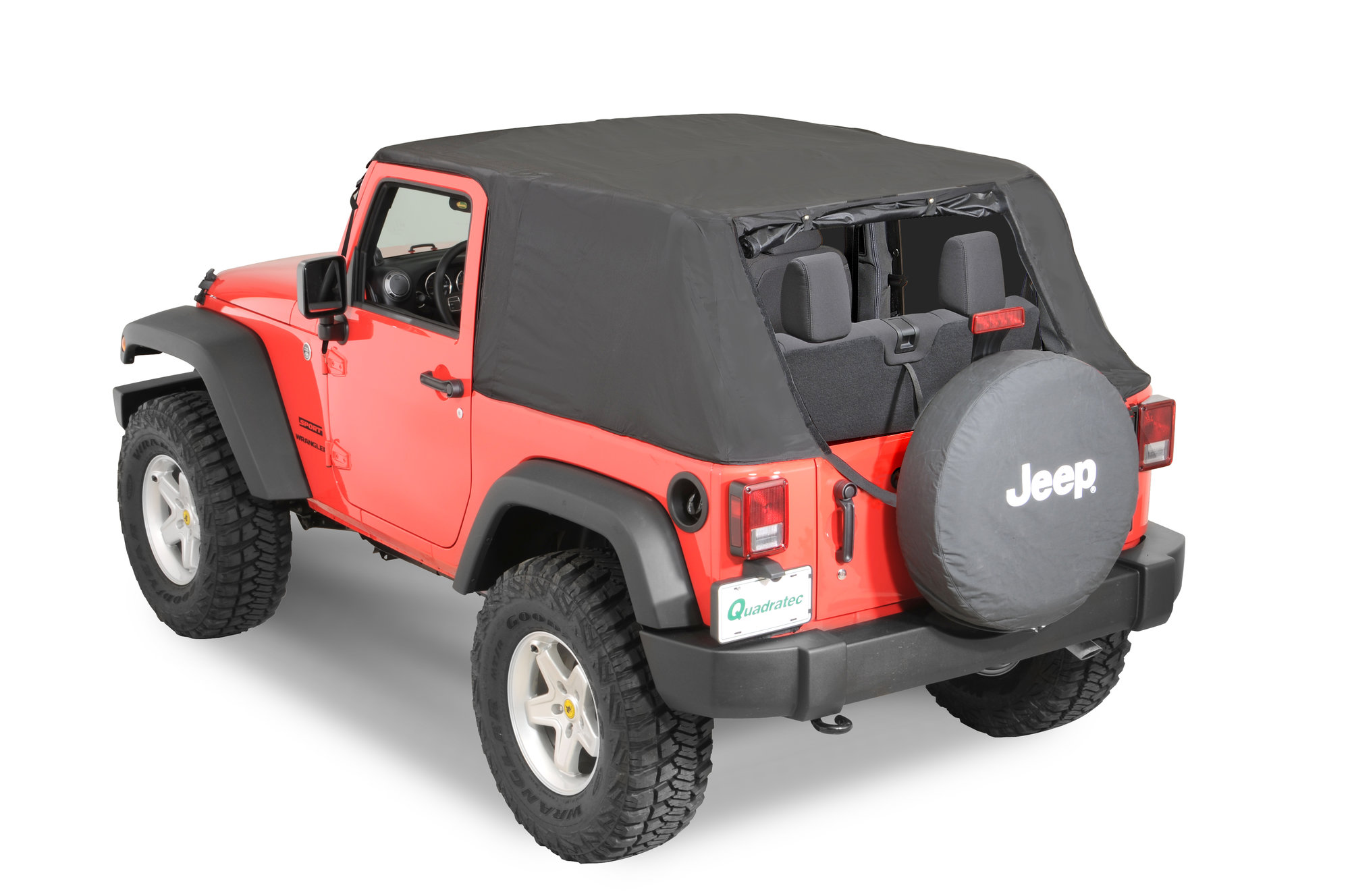 QuadraTop 13914-01 Emergency Top for 07-18 Jeep Wrangler JK 2 Door |  Quadratec