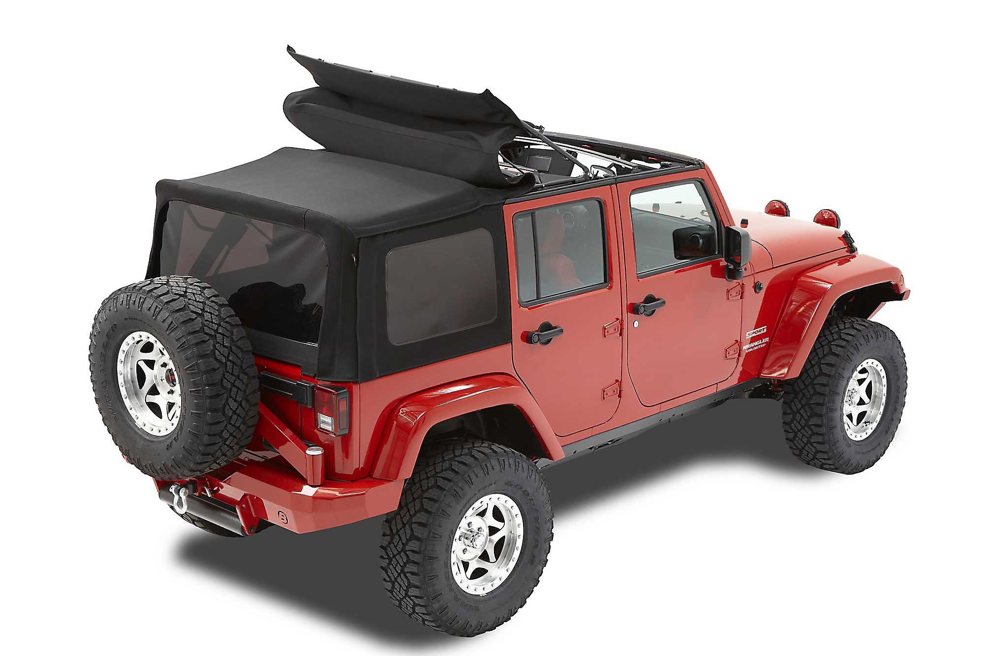 SOFTTOPP Fabric Jeep Top Platinum DELUXE Package – Wolfsteins Pro-Series