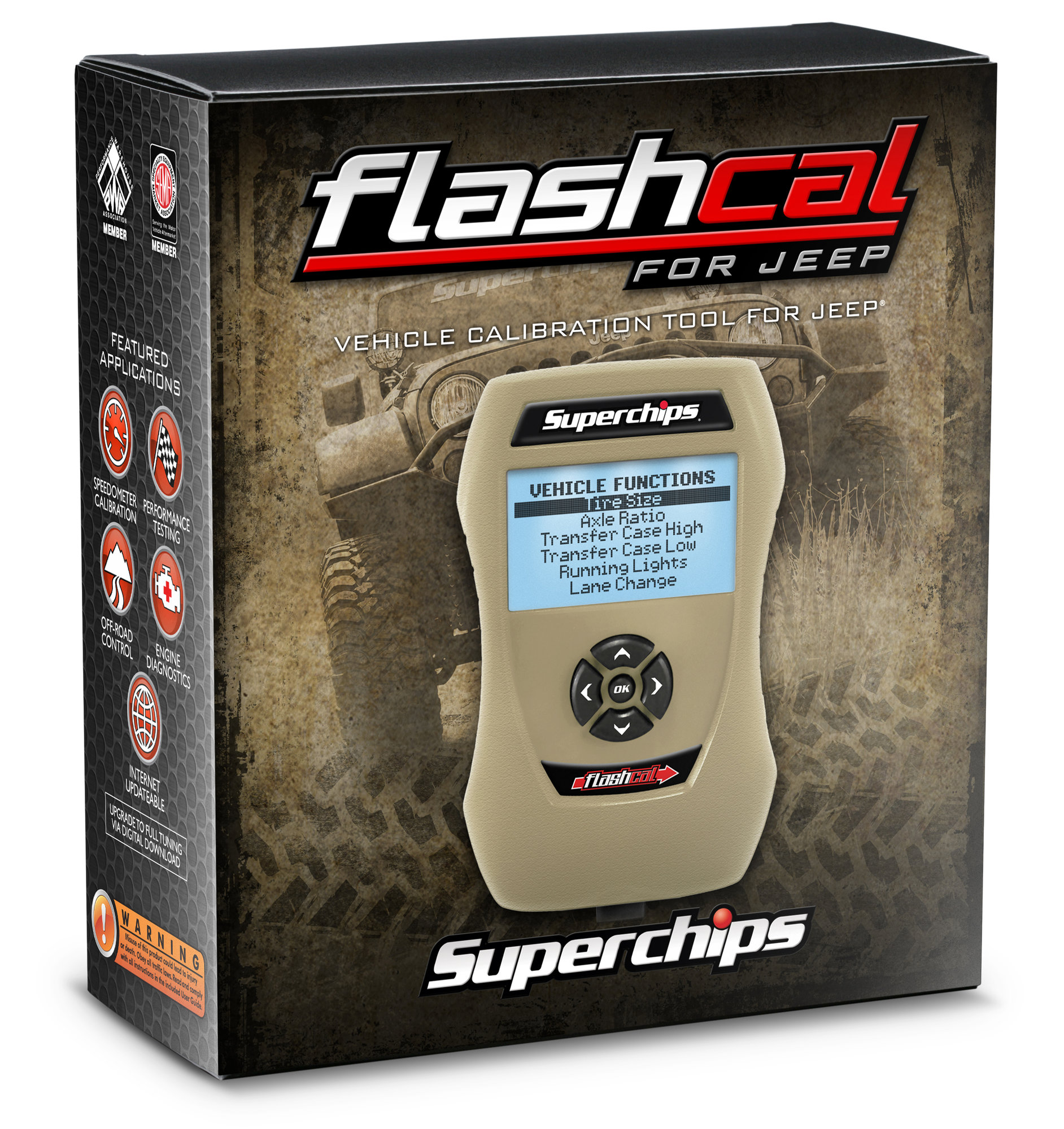 Superchips Flashcal Programmer for 07-15 Jeep Wrangler JK | Quadratec