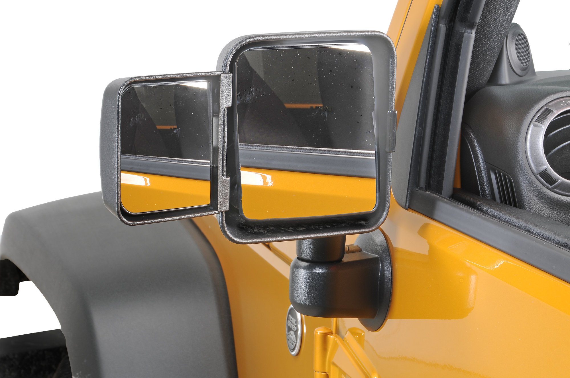 Rampage Products 8605 Towing Mirror Extensions for 07-18 Jeep Wrangler JK |  Quadratec