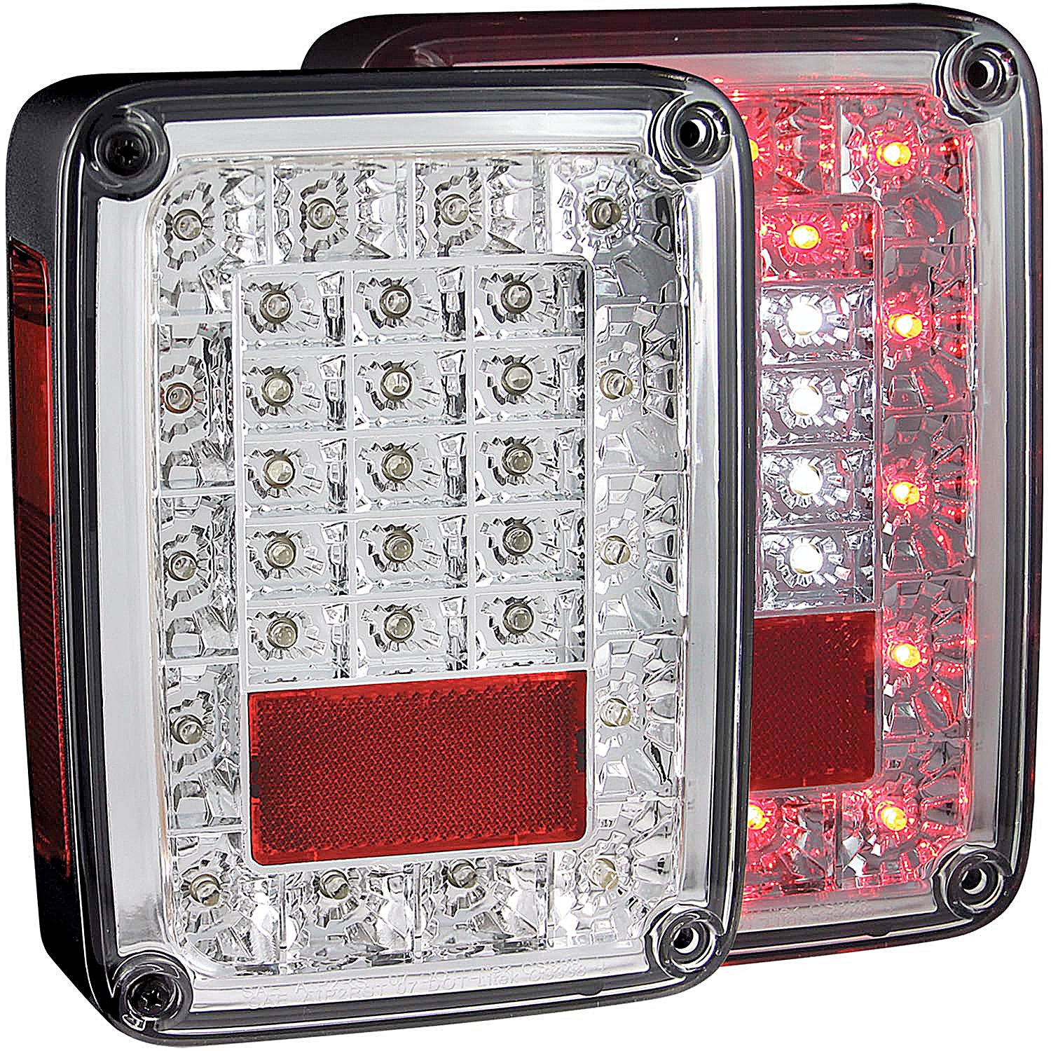 Rugged Ridge 12403.37 Driver Side Replacement Tail Light for Jeep JK Wrangler