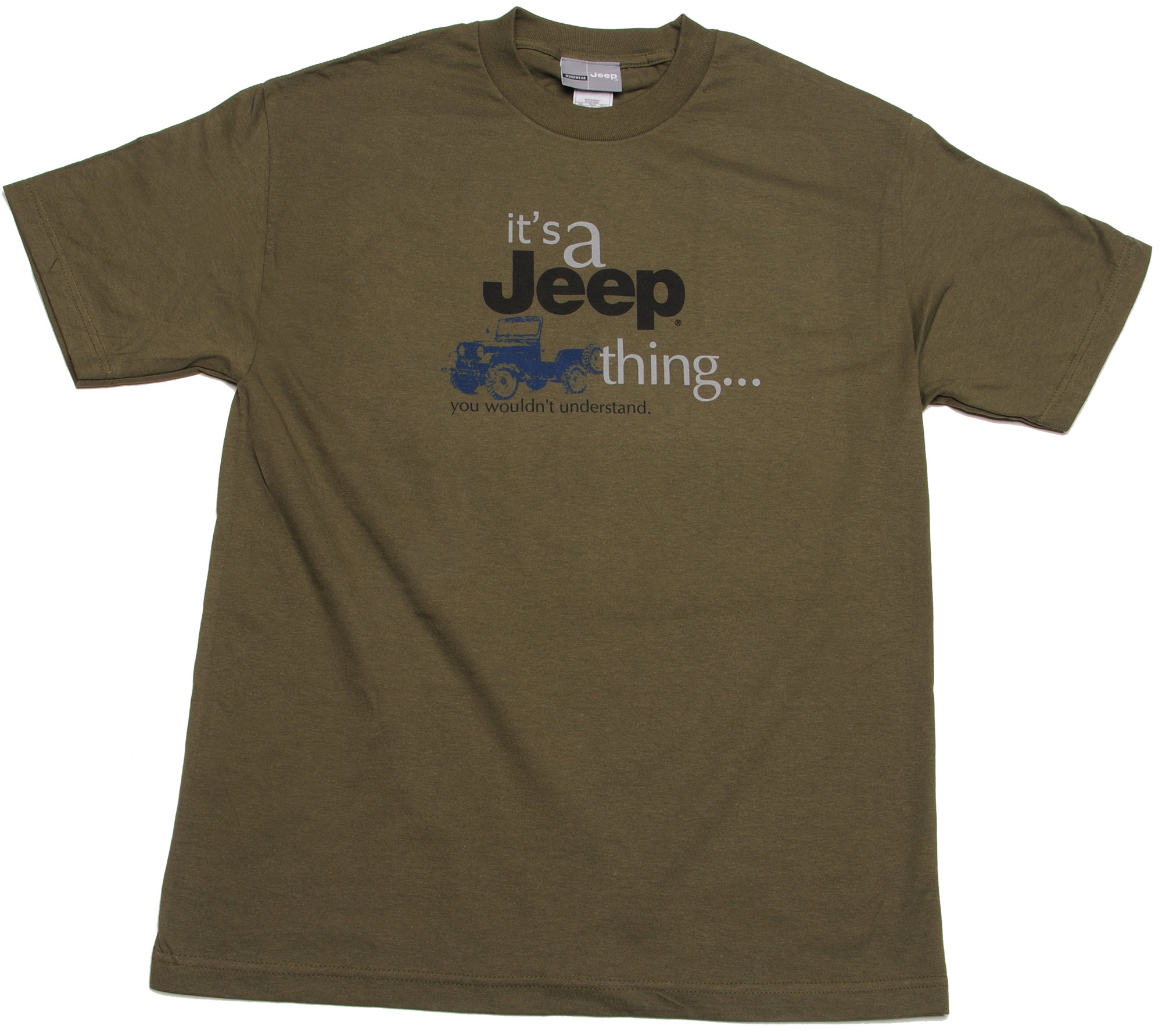 Jeep Clothing it's a Jeep thing... Short Sleeve Tee Shirt in Olive