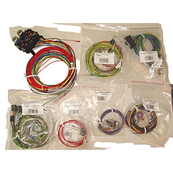 OMIX-ADA 17203.01 Heavy Duty Centech Wiring Harness for 55 ... 86 jeep cj wiring 