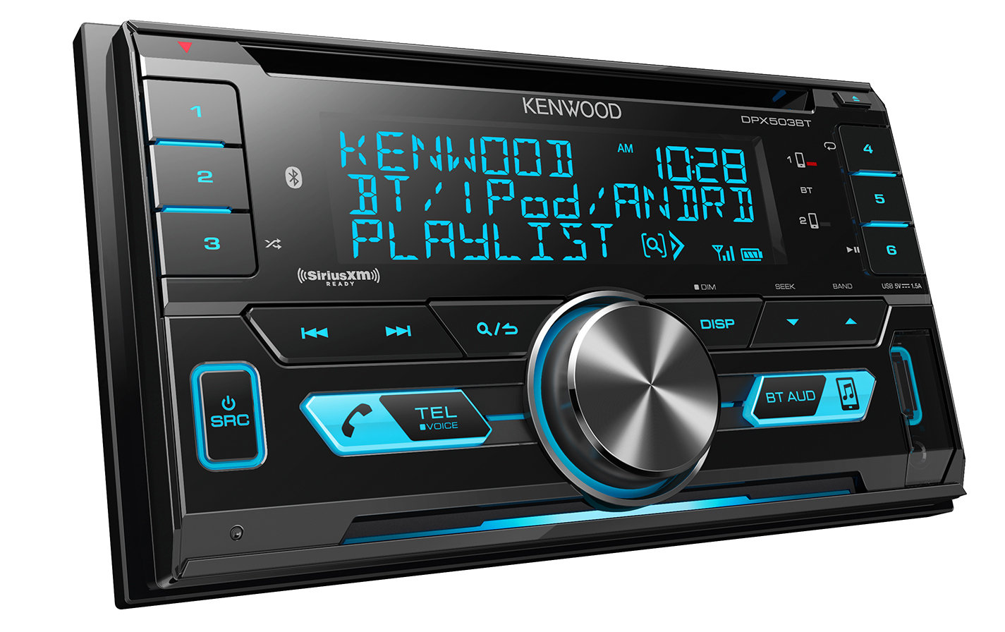 Kenwood Dpx 503bt 2 Din Cd Receiver With Bluetooth For 07