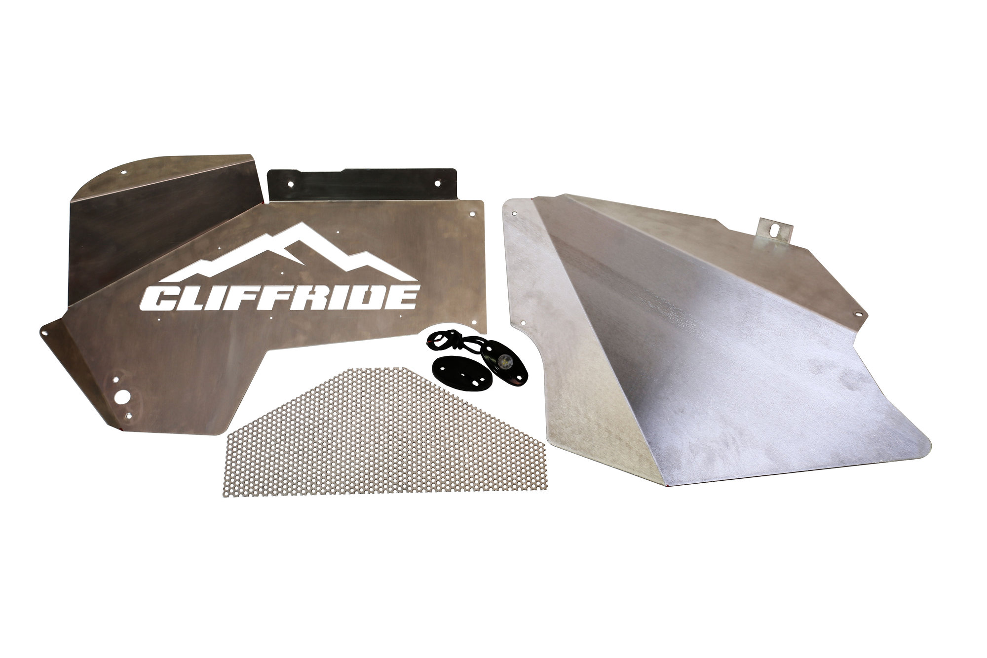 Cliffride 19011 Dishpan Inner Fender Well Liners for 0718 Jeep