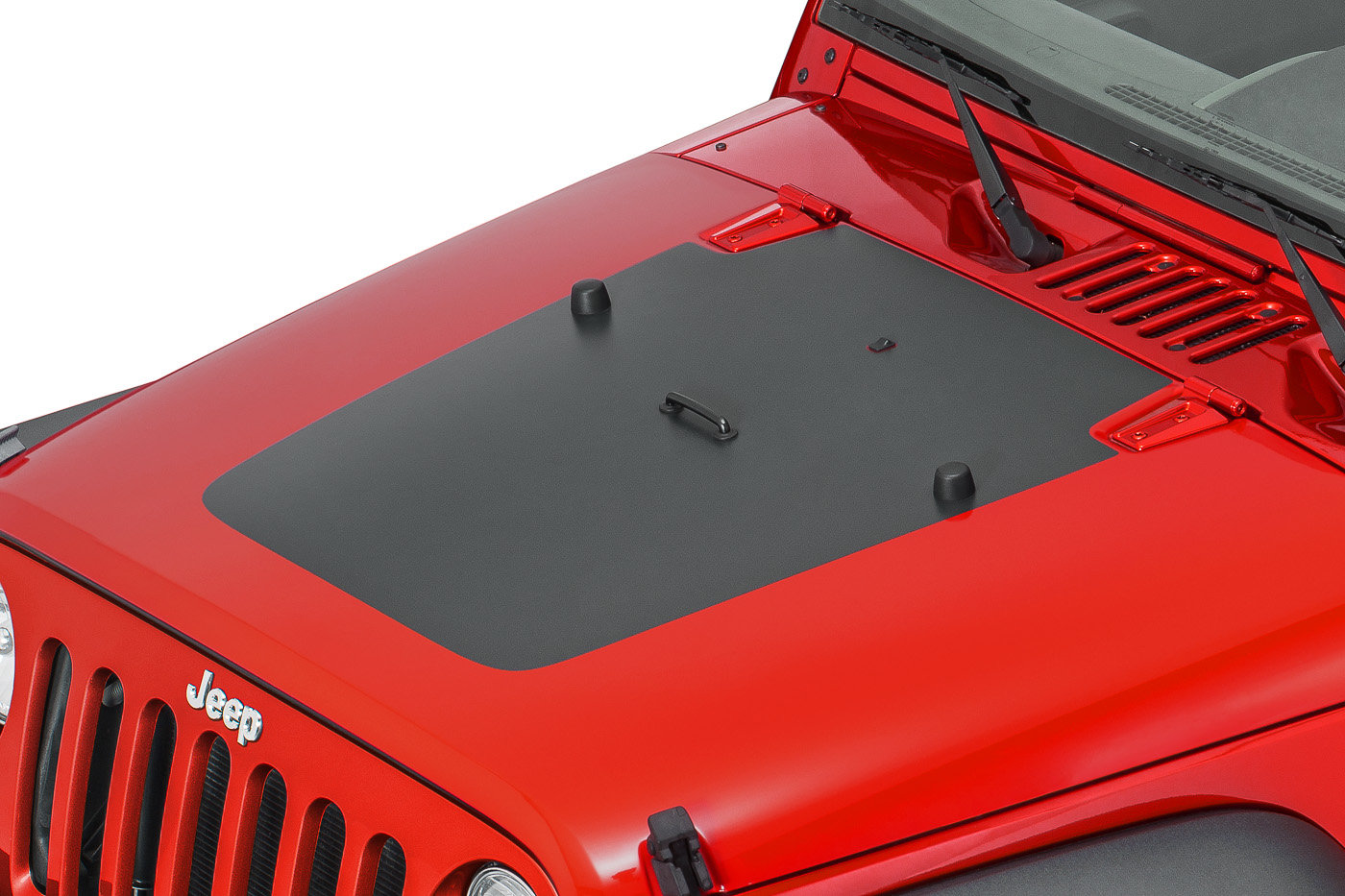 Mopar 82212345 Hood Black Out Decal Kit for 07-12 Jeep Wrangler JK |  Quadratec