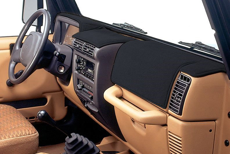 Coverking Custom Carpet Dash Cover with Square Dash Ends for 76-86 Jeep  CJ-5, CJ-7 & CJ-8 Scrambler | Quadratec
