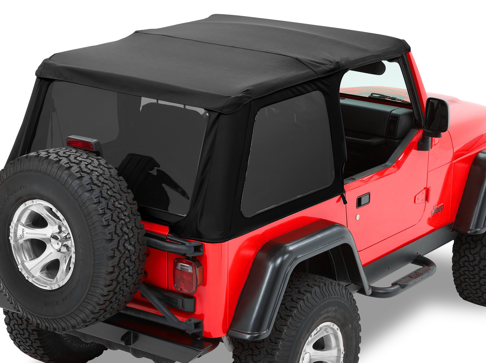 Bestop 56920-17 Trektop NX Twill Soft Top for 97-06 Jeep Wrangler TJ |  Quadratec
