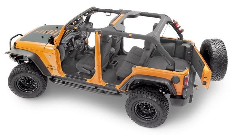 Bedrug BedTred Premium Molded Floor Covering Kit for 07-18 Jeep Wrangler  Unlimited JK | Quadratec