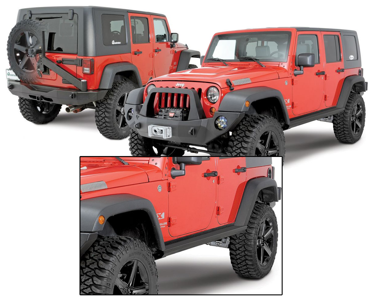 Rock-Slide Engineering JK 4DR Rigid Series Front & Rear ...
