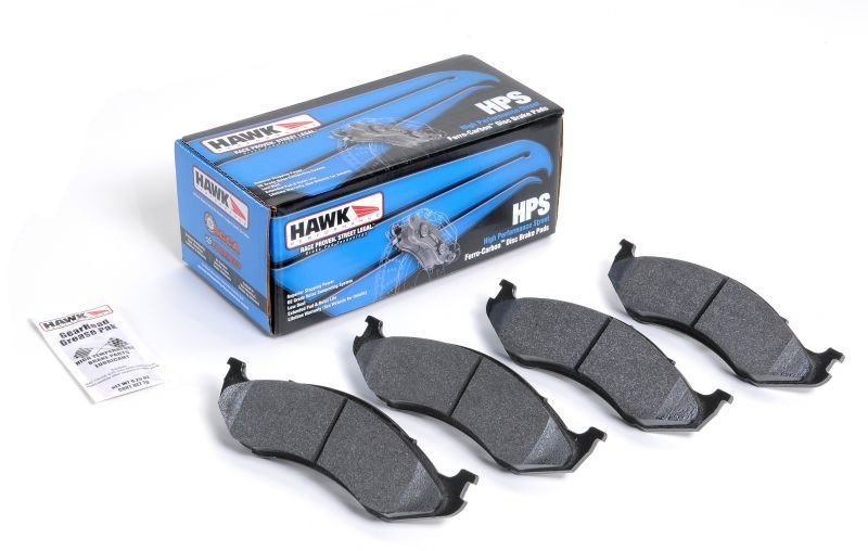 for 06-10 Jeep Grand Cherokee SRT8 Front /& Rear Set Hawk Street 5.0 Brake Pads
