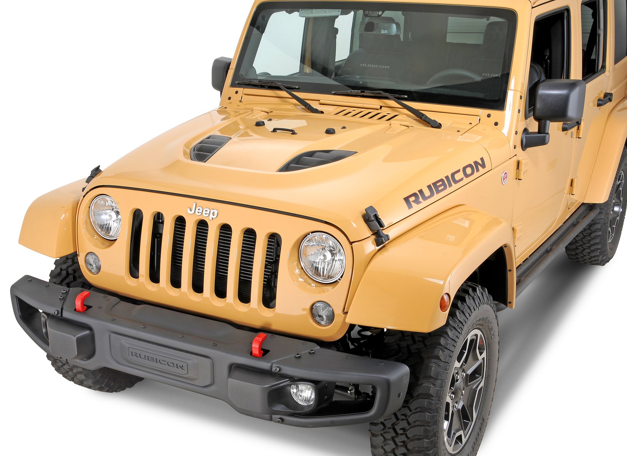 Mopar 82213656AC 10th Anniversary Rubicon Hood with Functional Vents for  07-18 Jeep Wrangler JK | Quadratec