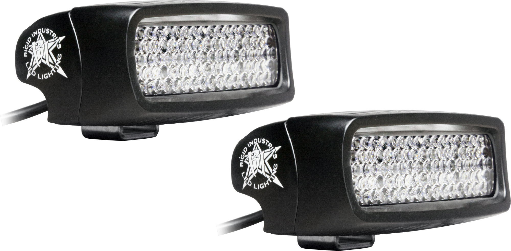 Rigid Industries 98002 SRQ Hybrid LED Back Up Light Kit White
