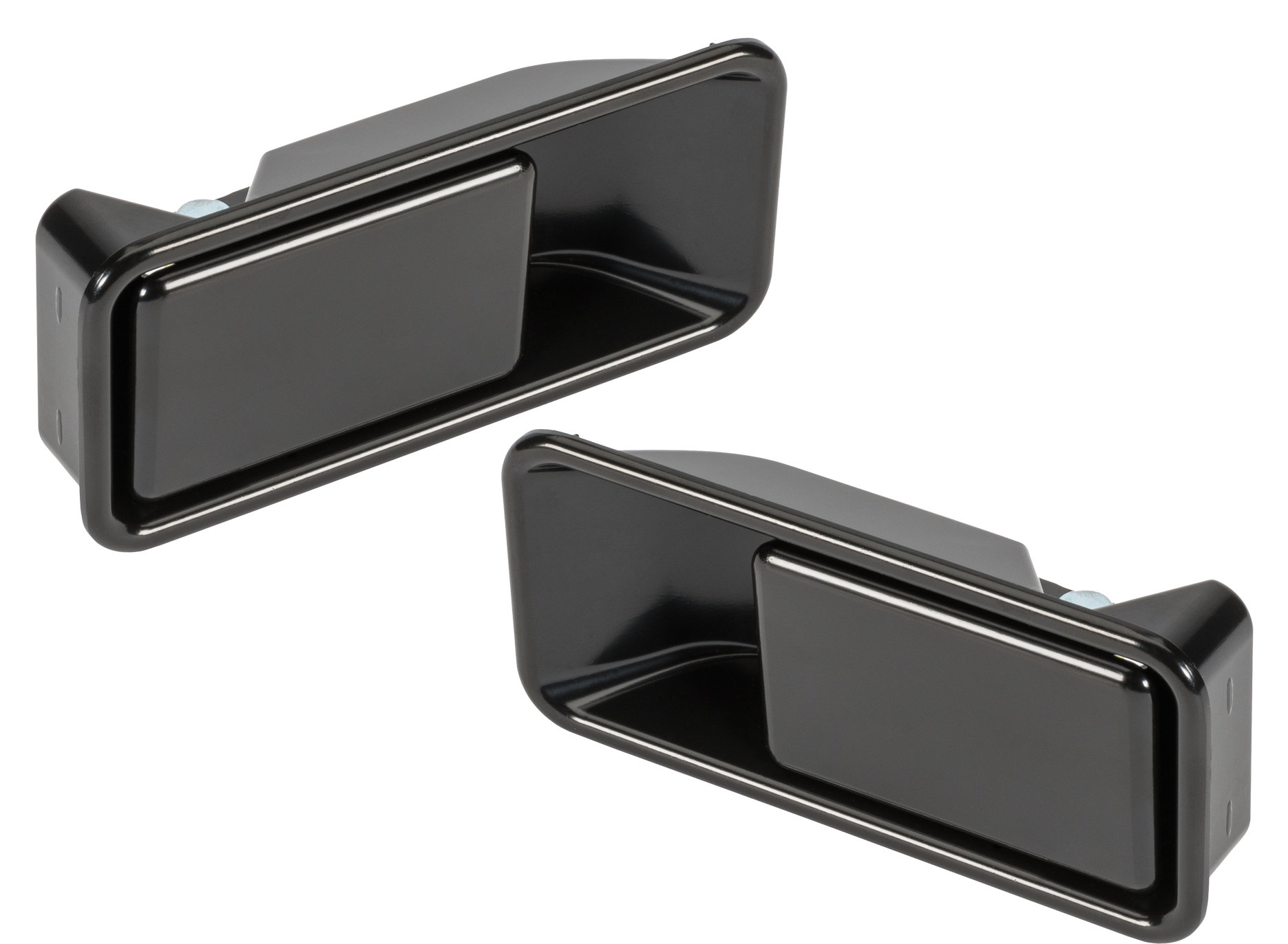 Quadratec Half Steel Door Handles in Black for 87-06 Jeep Wrangler YJ, TJ &  Unlimited | Quadratec