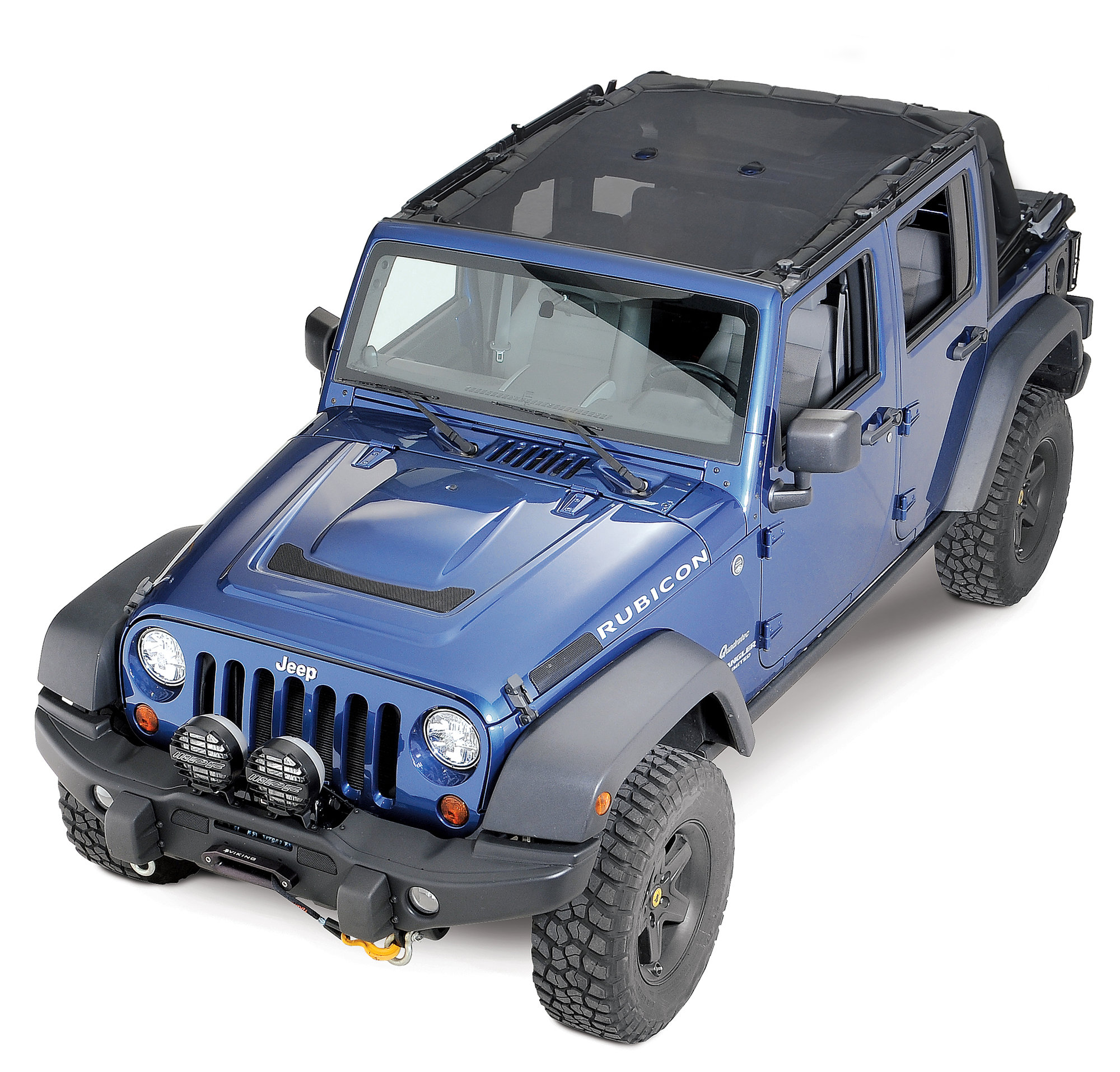 Rugged Ridge Full Eclipse Sun Shade for 07-18 Jeep Wrangler JK Unlimited  4-Door | Quadratec