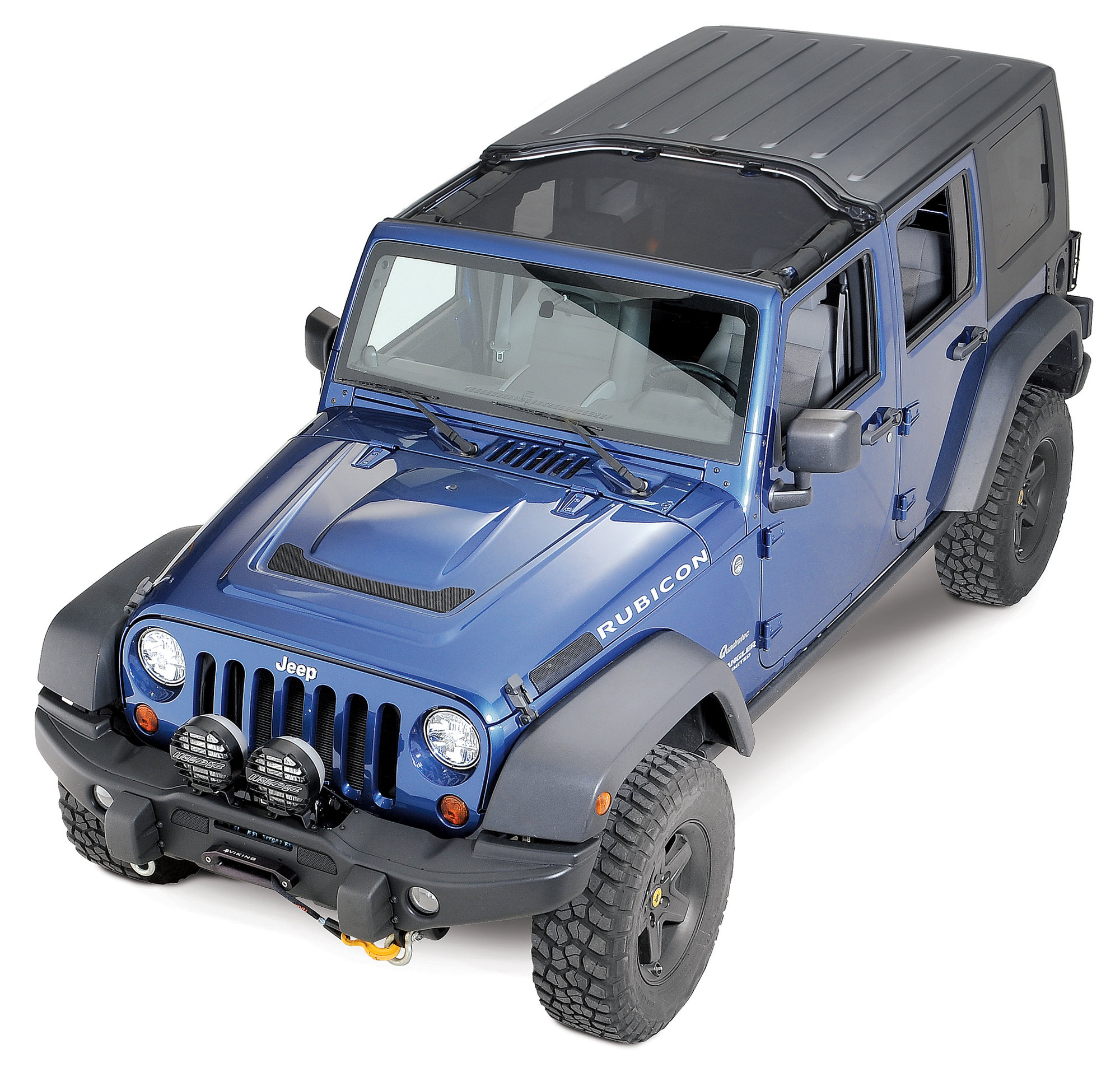 Rugged Ridge Full Eclipse Sun Shade for 07-18 Jeep Wrangler JK Unlimited  4-Door | Quadratec