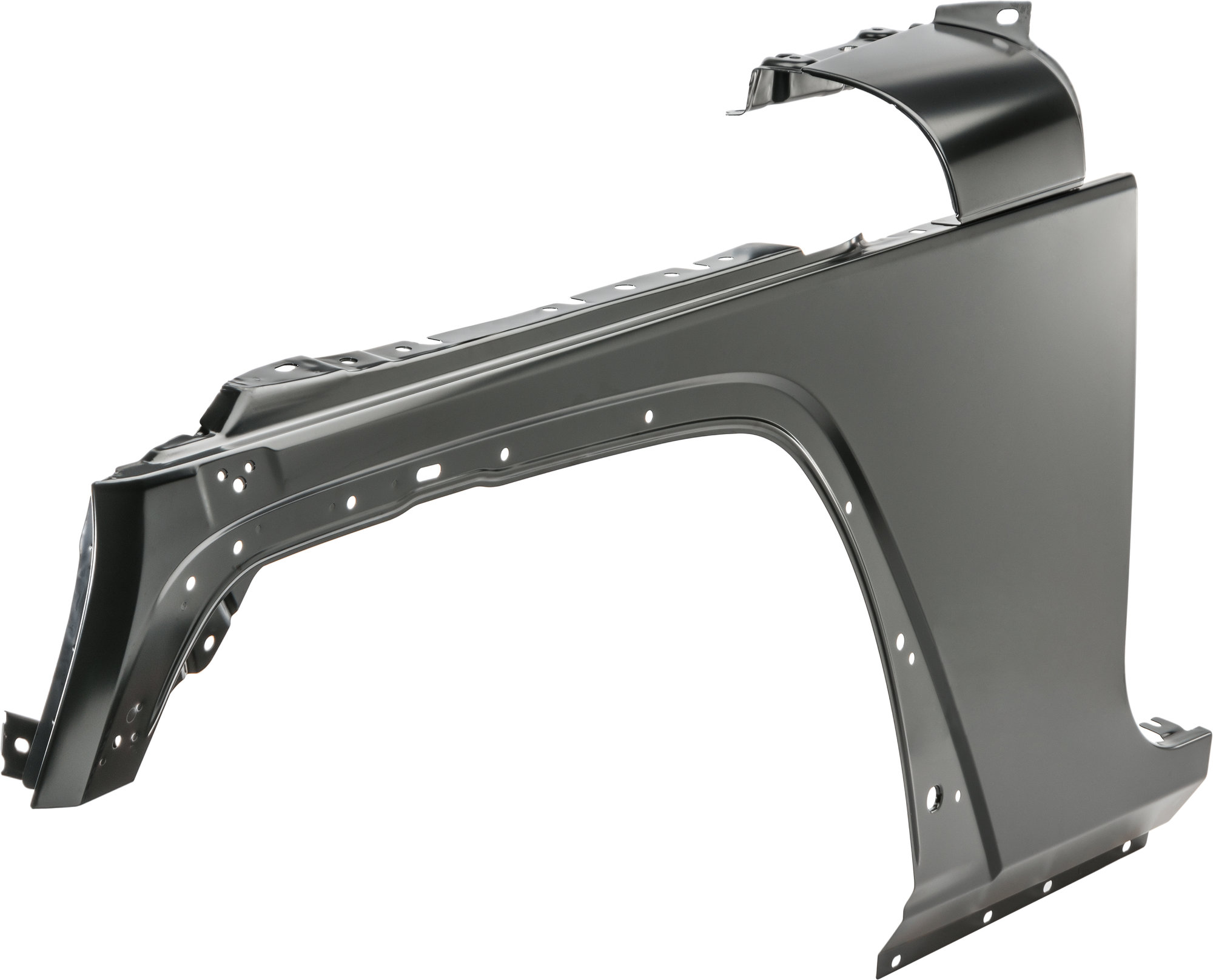 New Fender for Jeep Wrangler CH1241257 2007 to 2014 Front, Passenger Side