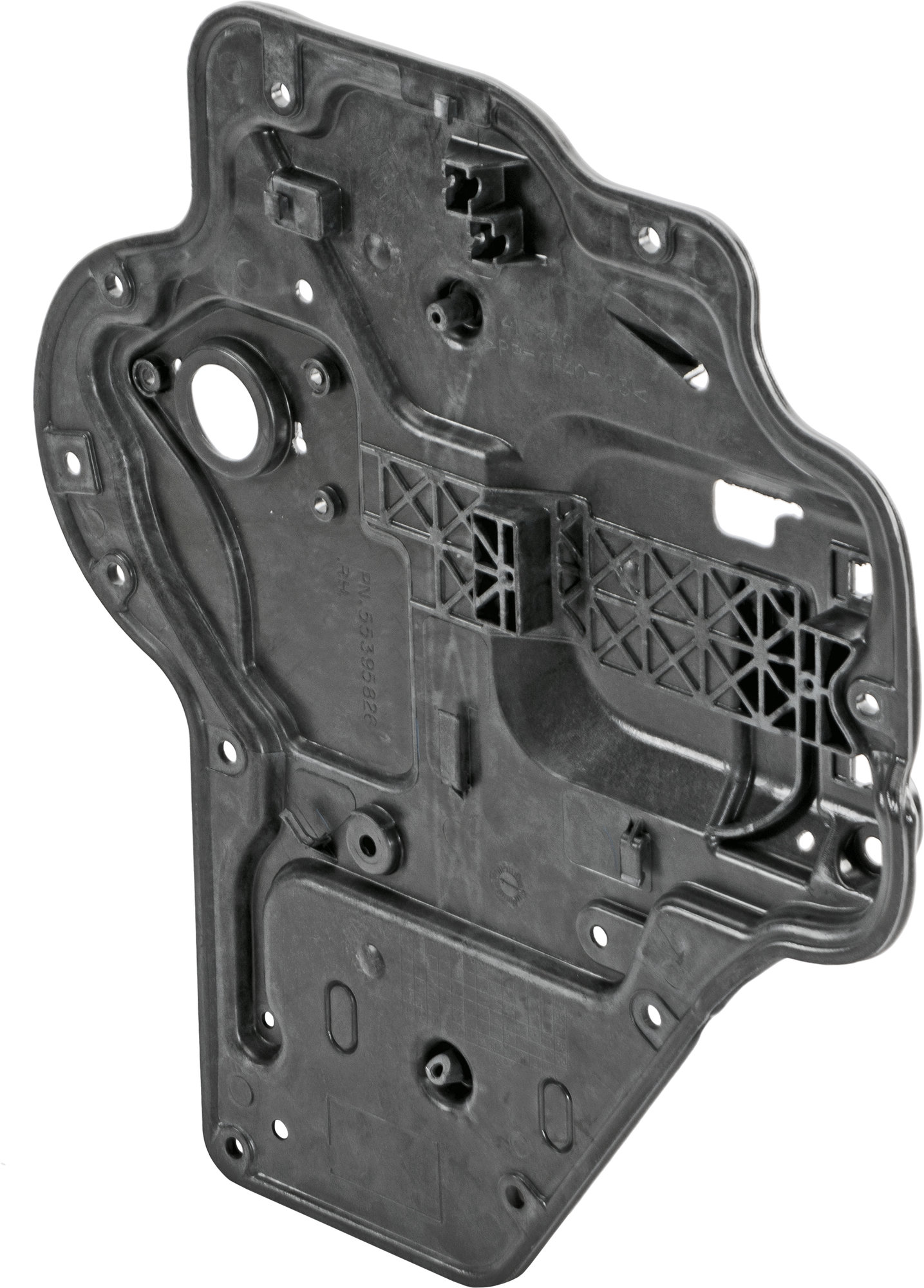 Mopar 68014946AB Right Rear Door Carrier Plate Panel with Power Windows