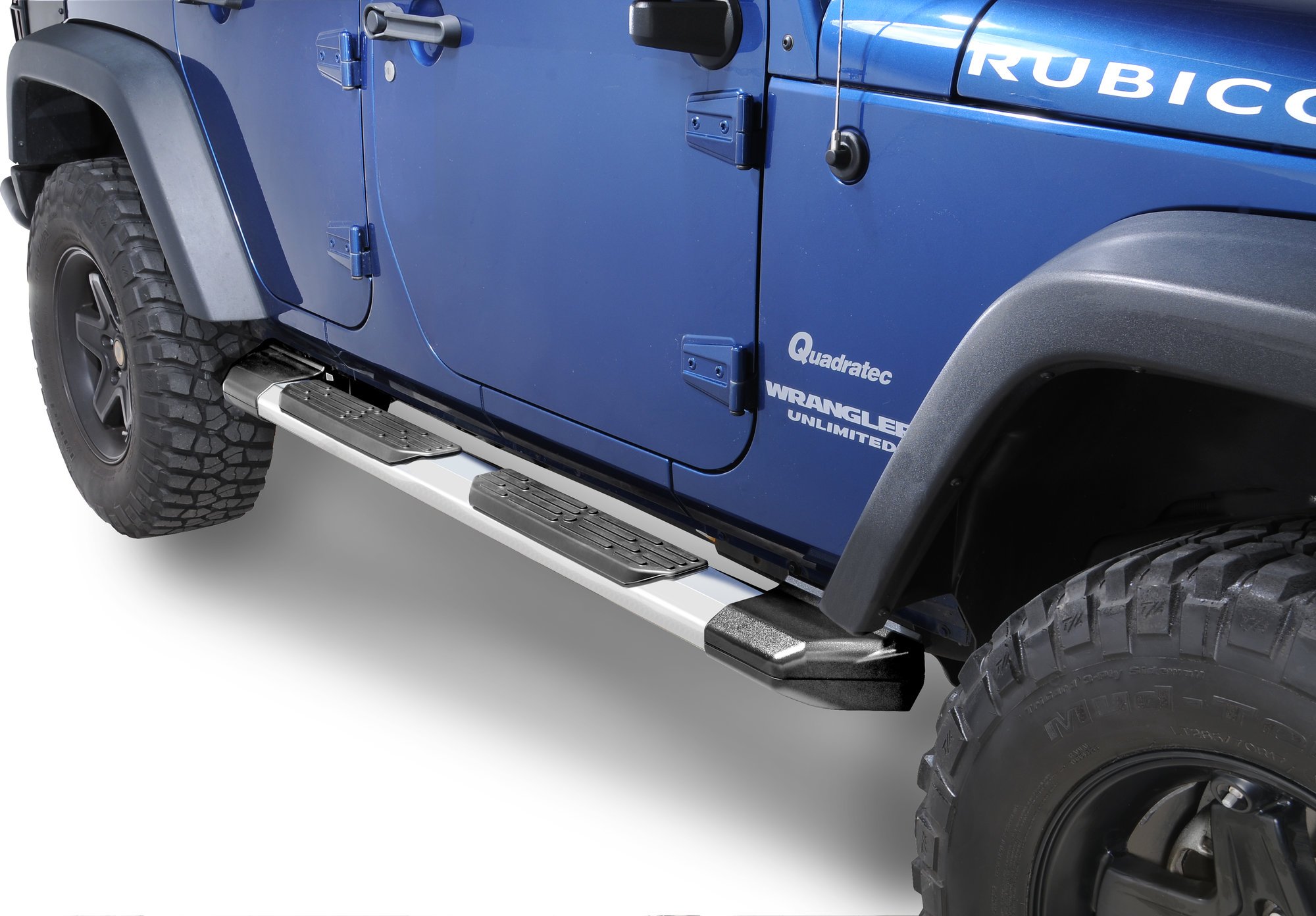 Rampage Products Xtremeline Running Boards for 07-18 Jeep Wrangler  Unlimited JK 4 Door | Quadratec