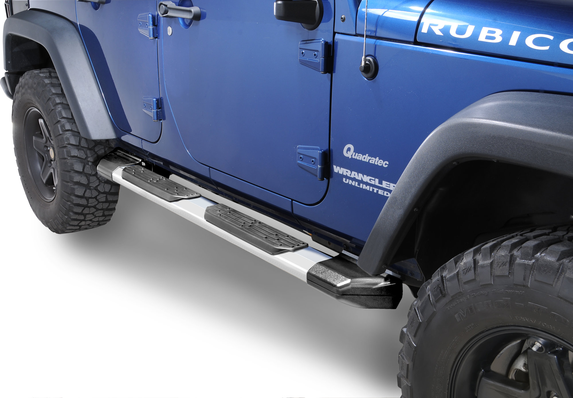 Rampage Products Xtremeline Running Boards for 07-18 Jeep Wrangler  Unlimited JK 4 Door | Quadratec