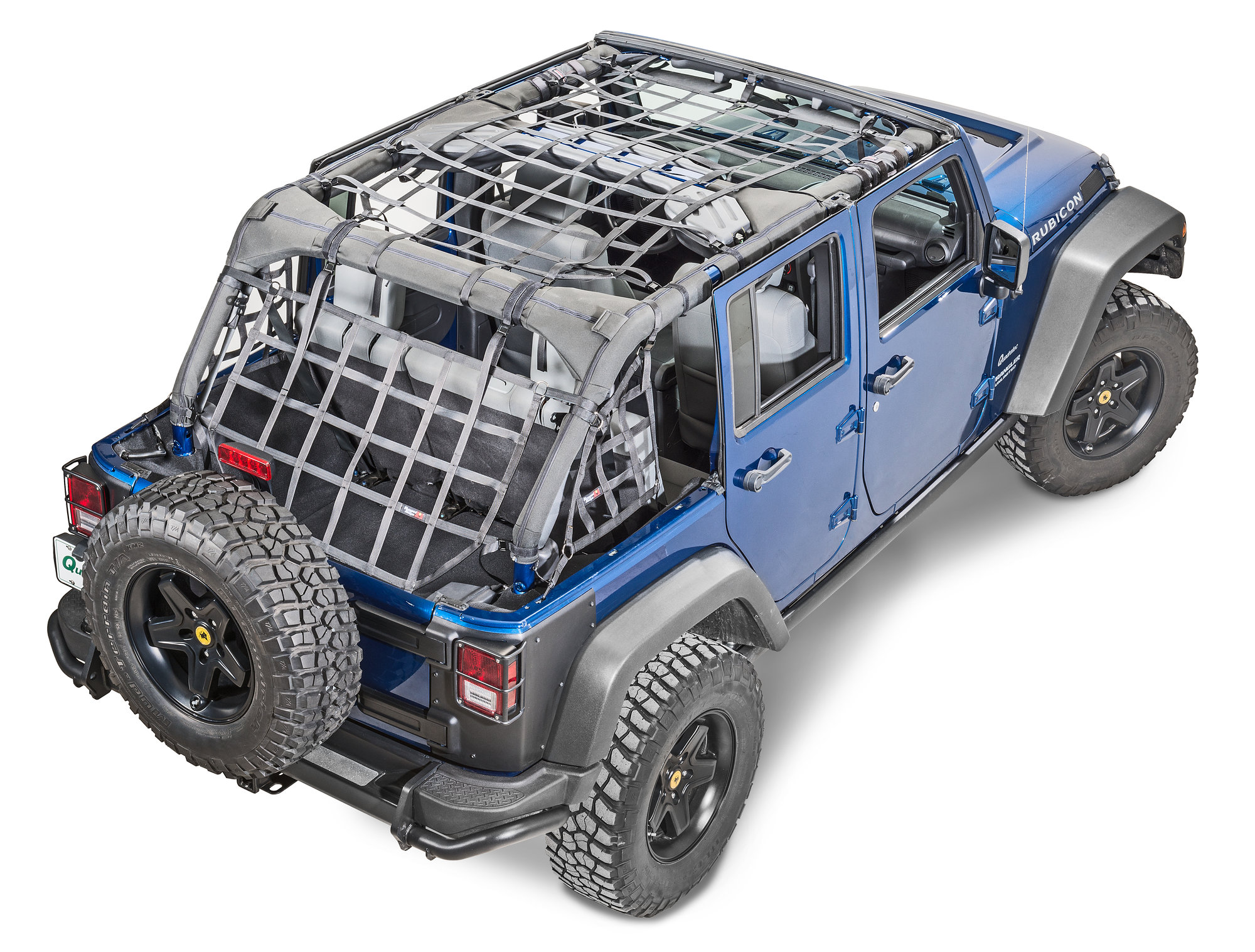 Rugged Ridge 13552.71 Cargo Net for 07-18 Jeep Wrangler Unlimited JK 4 Door