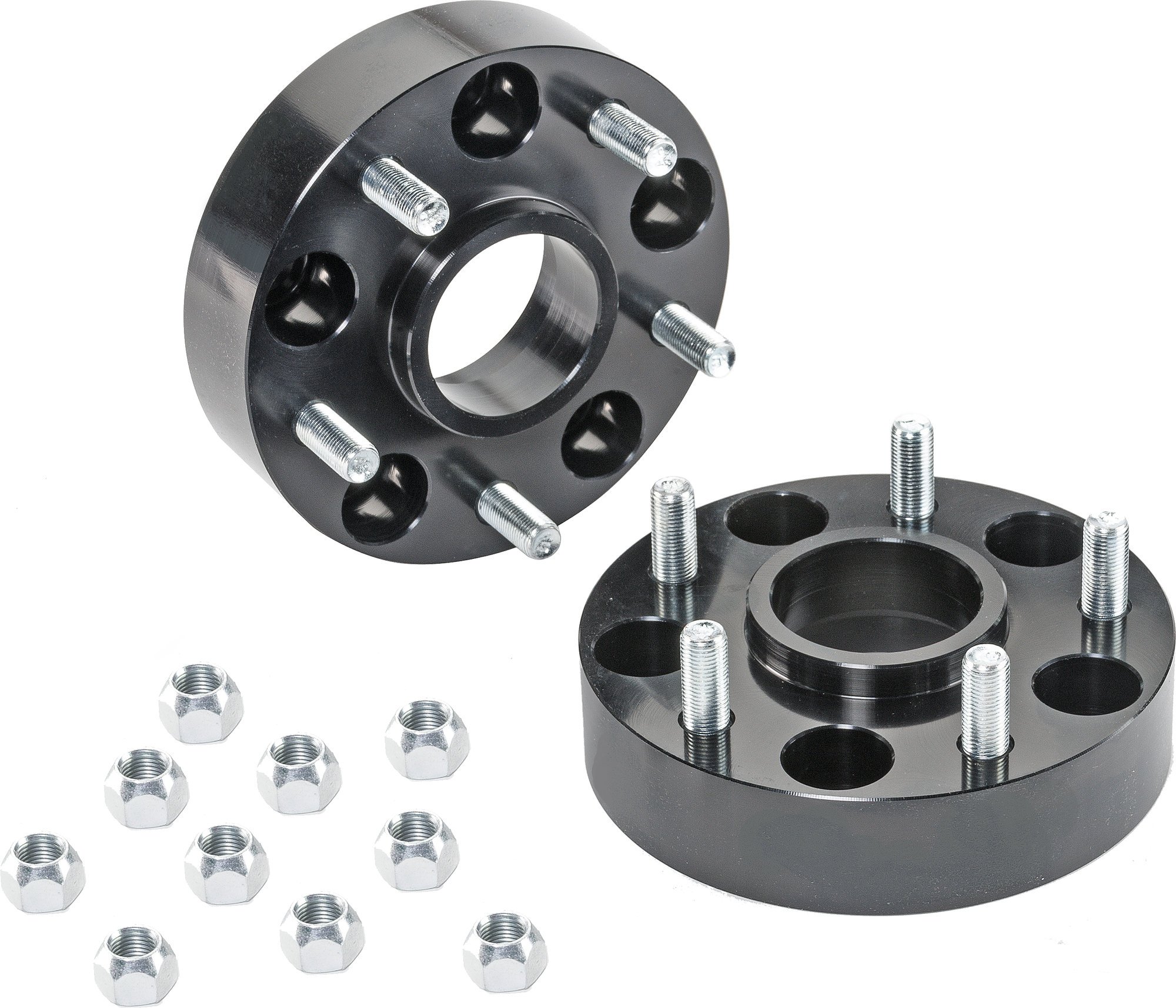 ▶ 4 JEEP JK WHEEL SPACERS 5X5 HUBCENTRIC 1.5 INCH 38MM RUBICON WRANGLER 5X127 ◀ 
