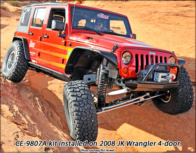 RockJock CE9807A RockJock 4" Off Road Suspension System with Antirock